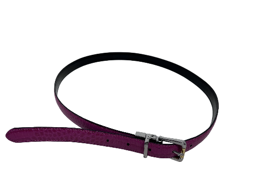 Pink crocodile style Belt