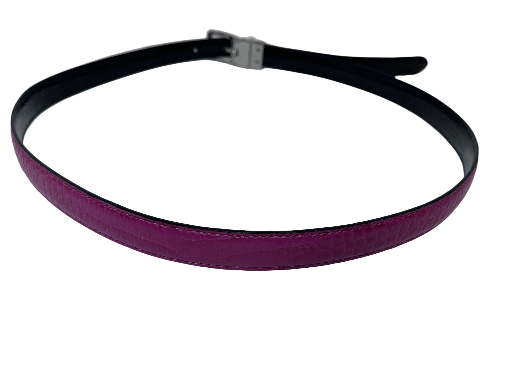 Pink crocodile style Belt