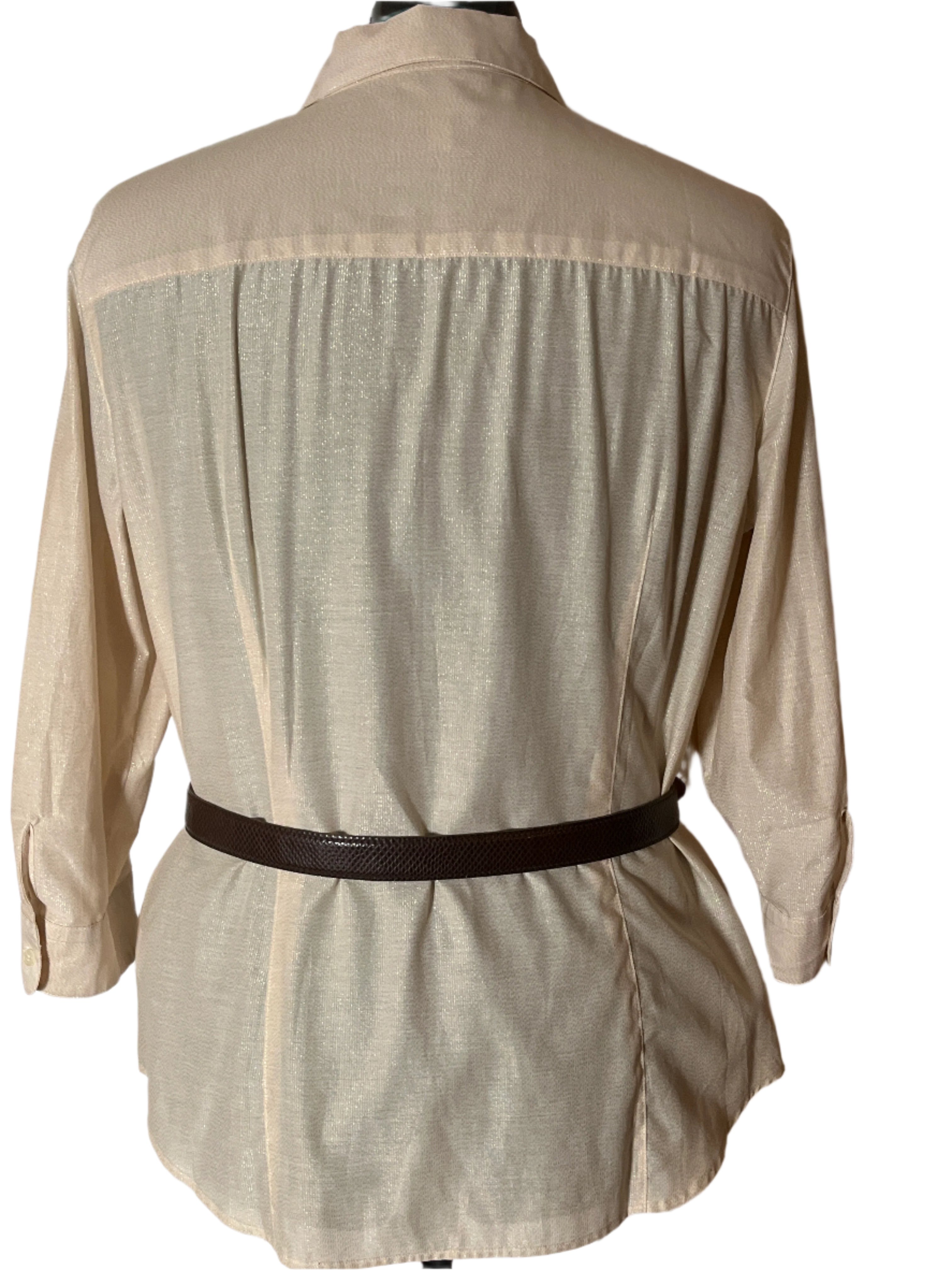 Beige Button-Up Shirt(LP)