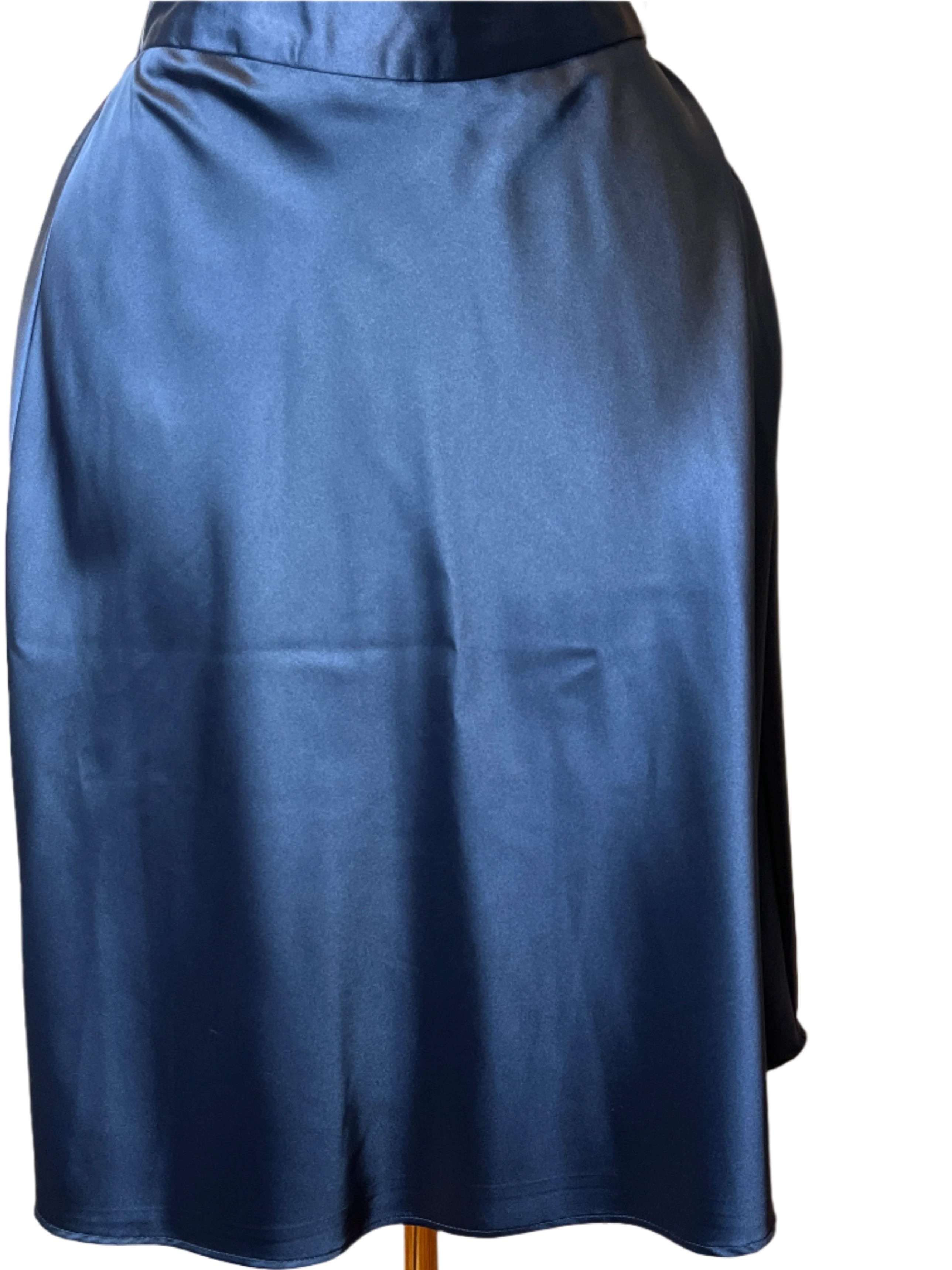 A New Day-Silk Midi Skirt (size small)