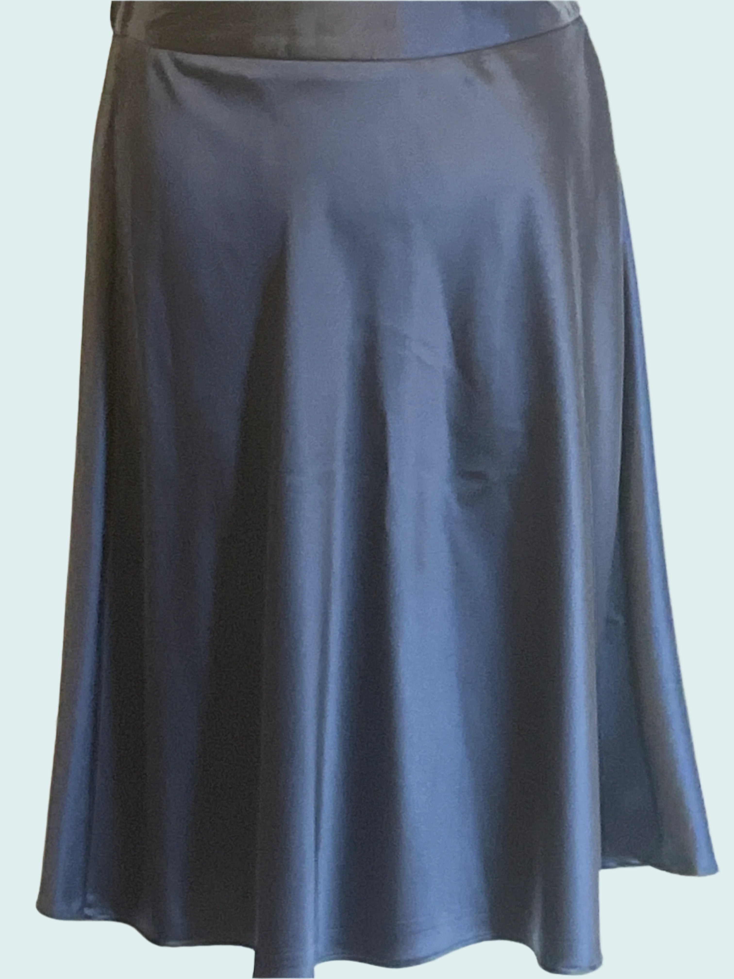 A New Day-Silk Midi Skirt (size small)