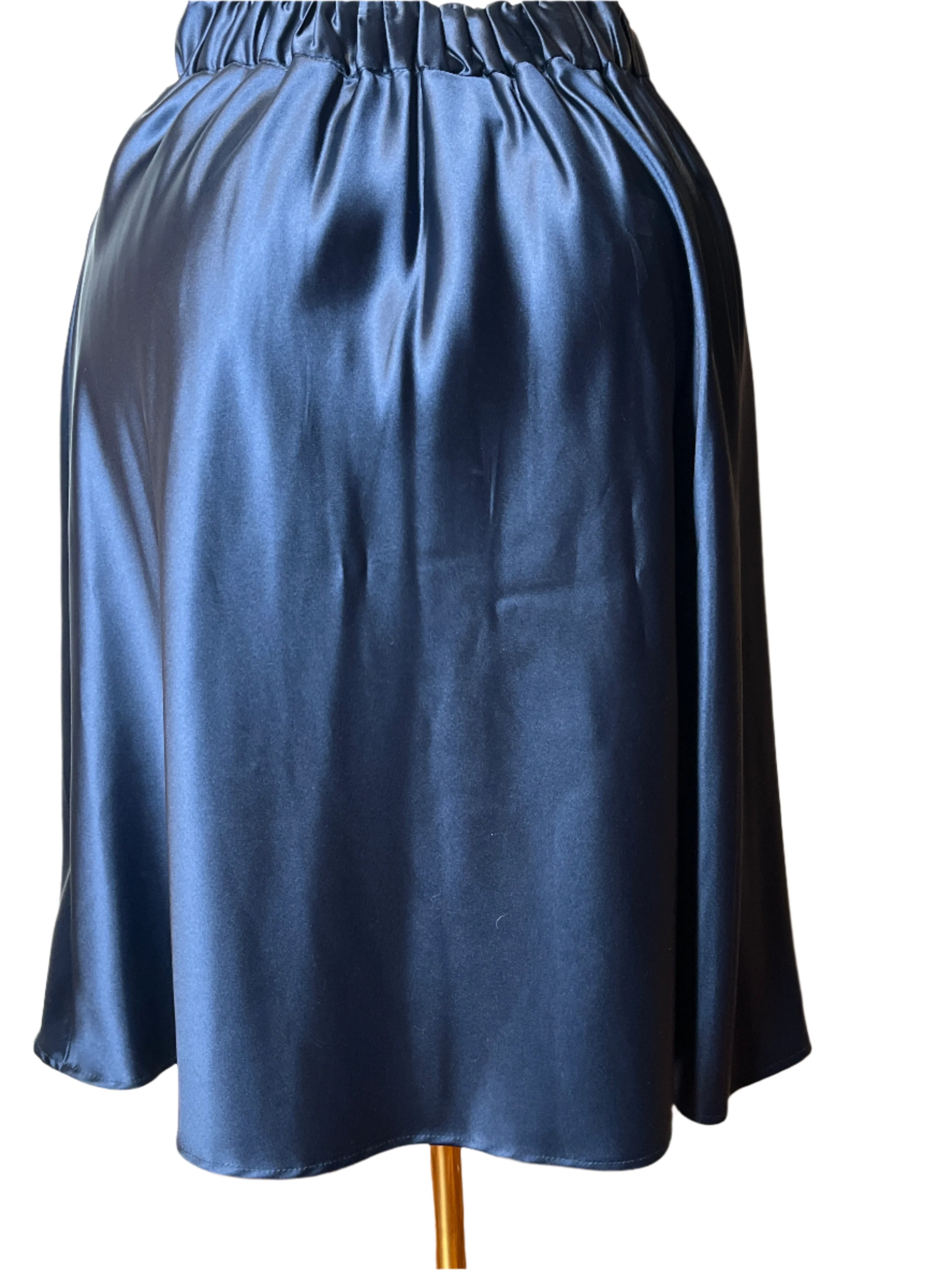 A New Day-Silk Midi Skirt (size small)