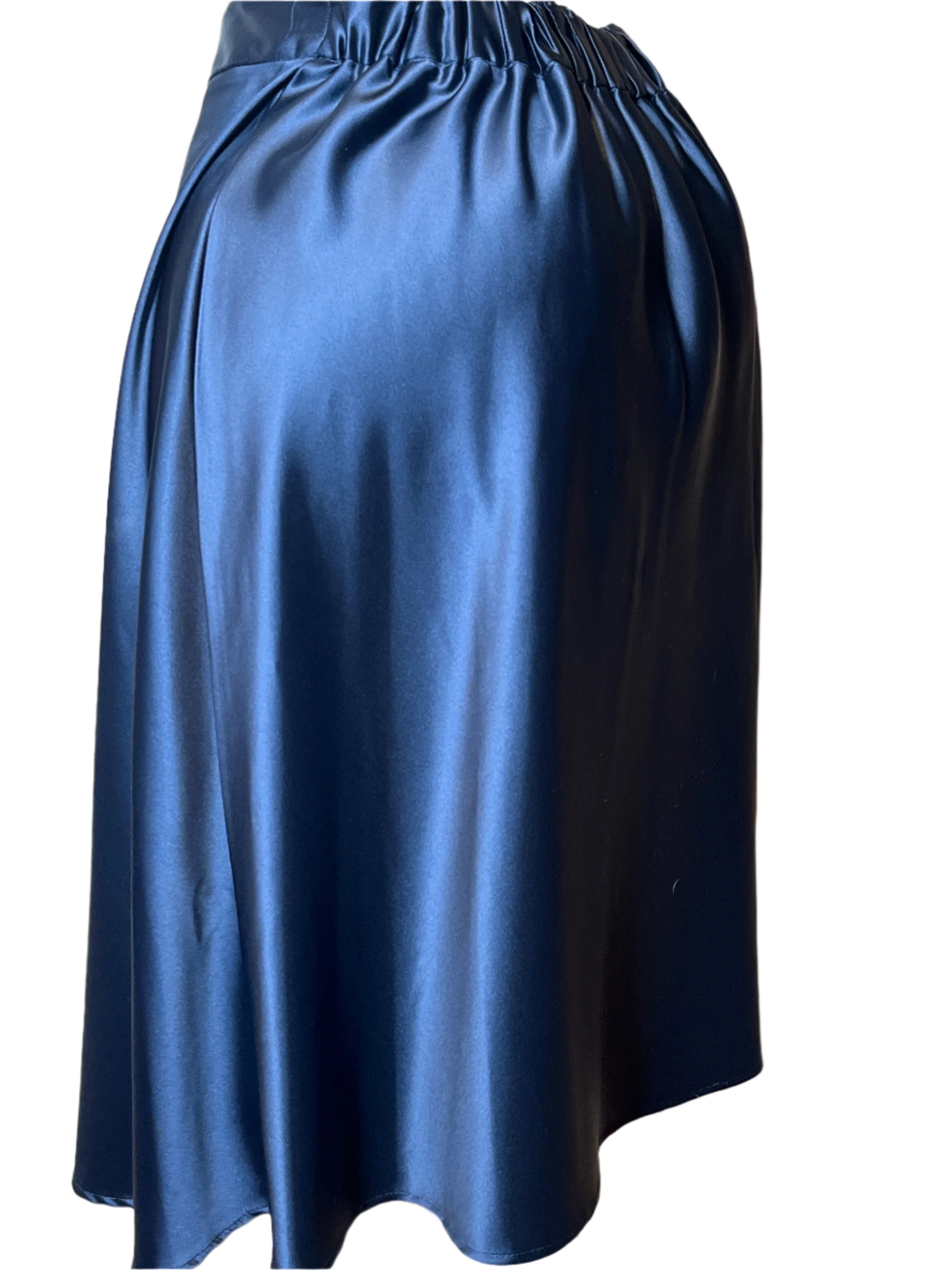 A New Day-Silk Midi Skirt (size small)