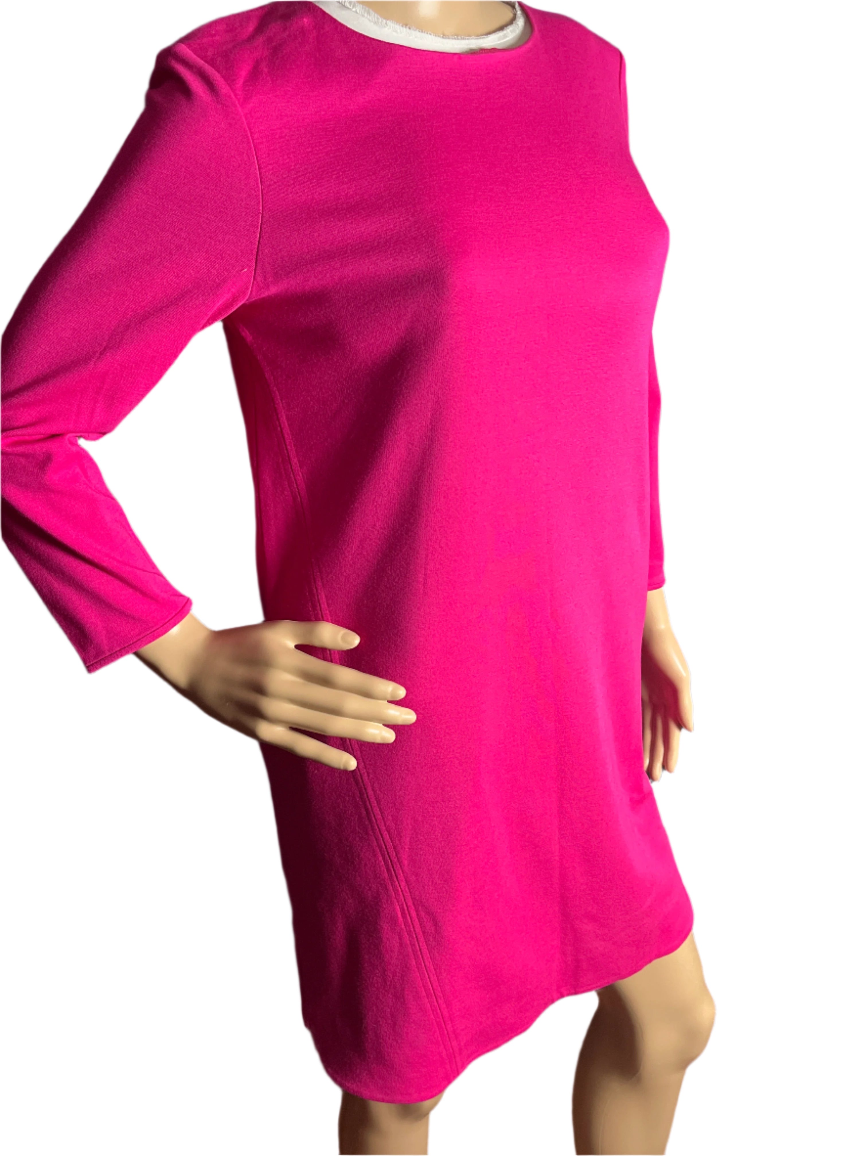Fuchsia Long Sleeve Dress