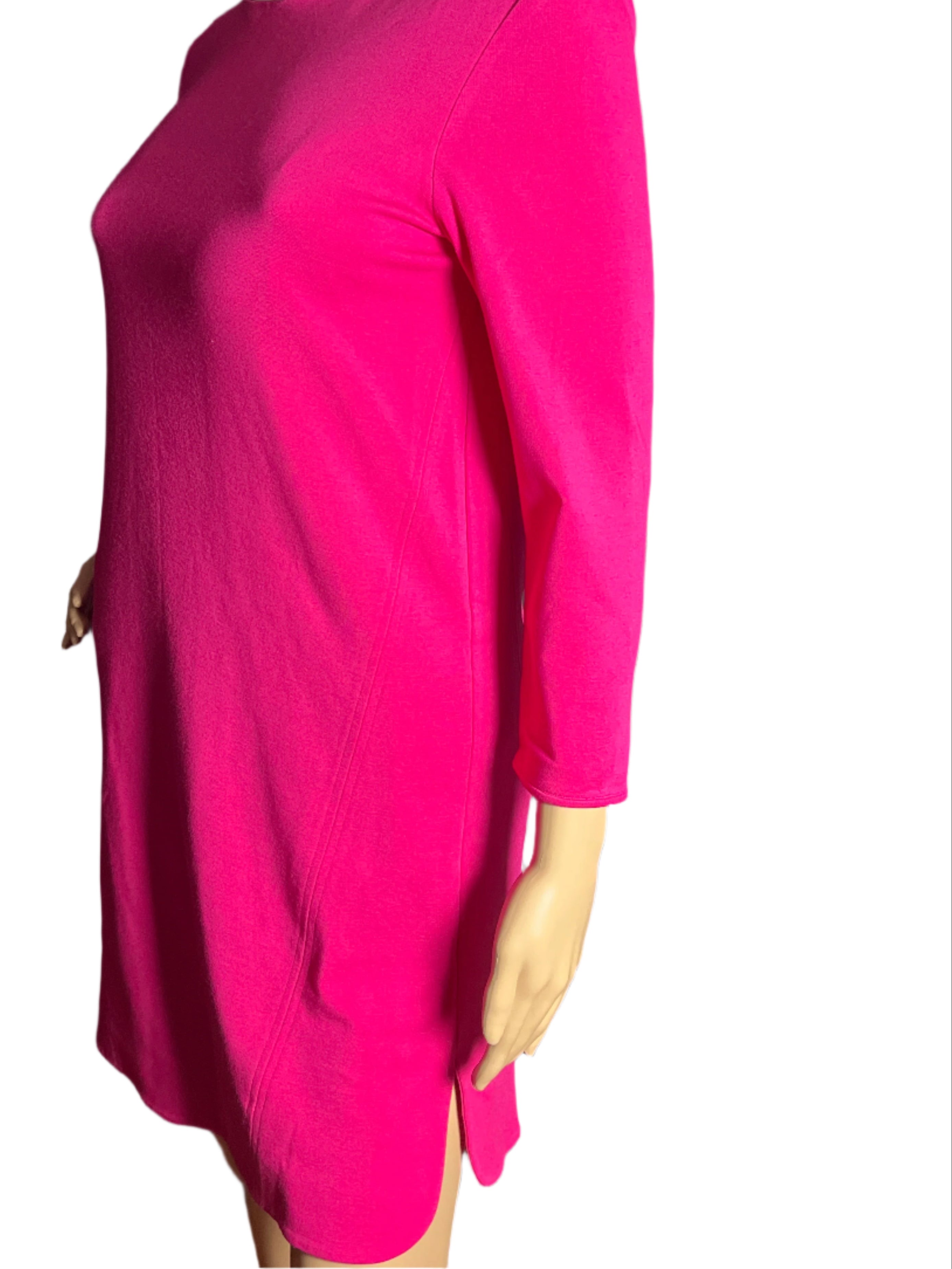 Fuchsia Long Sleeve Dress