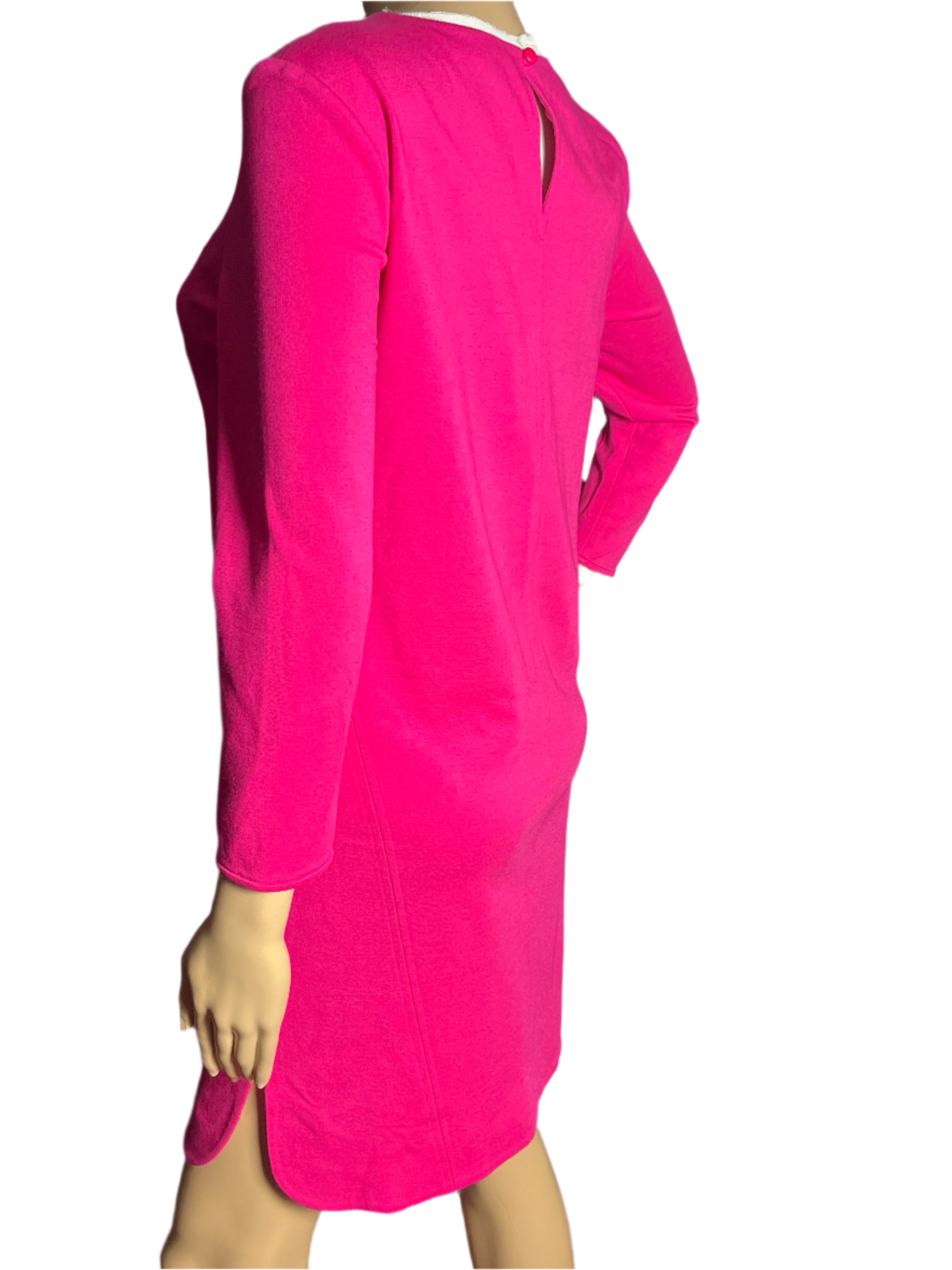 Fuchsia Long Sleeve Dress