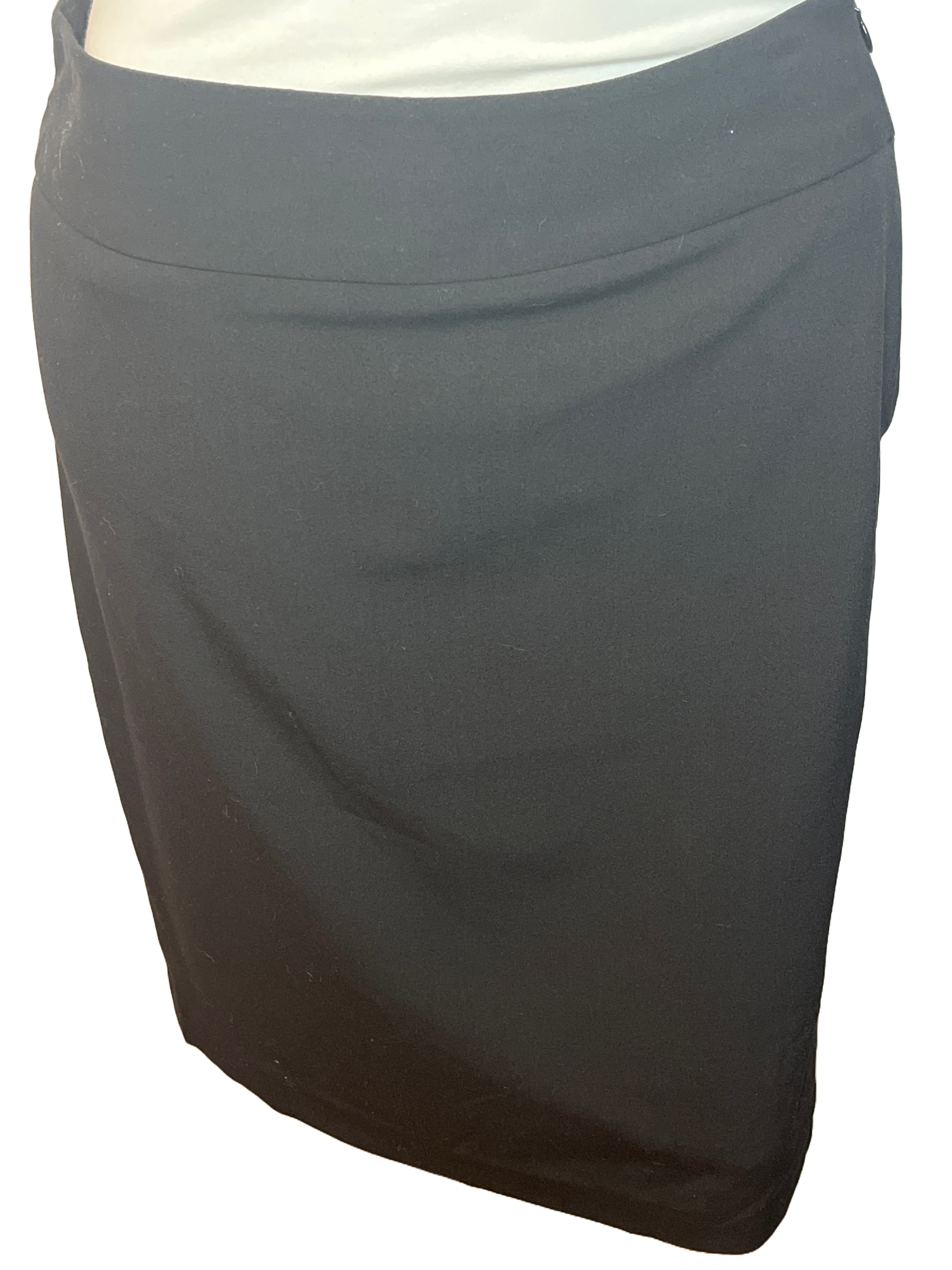 George -Black Pencil Skirt (Size 8)