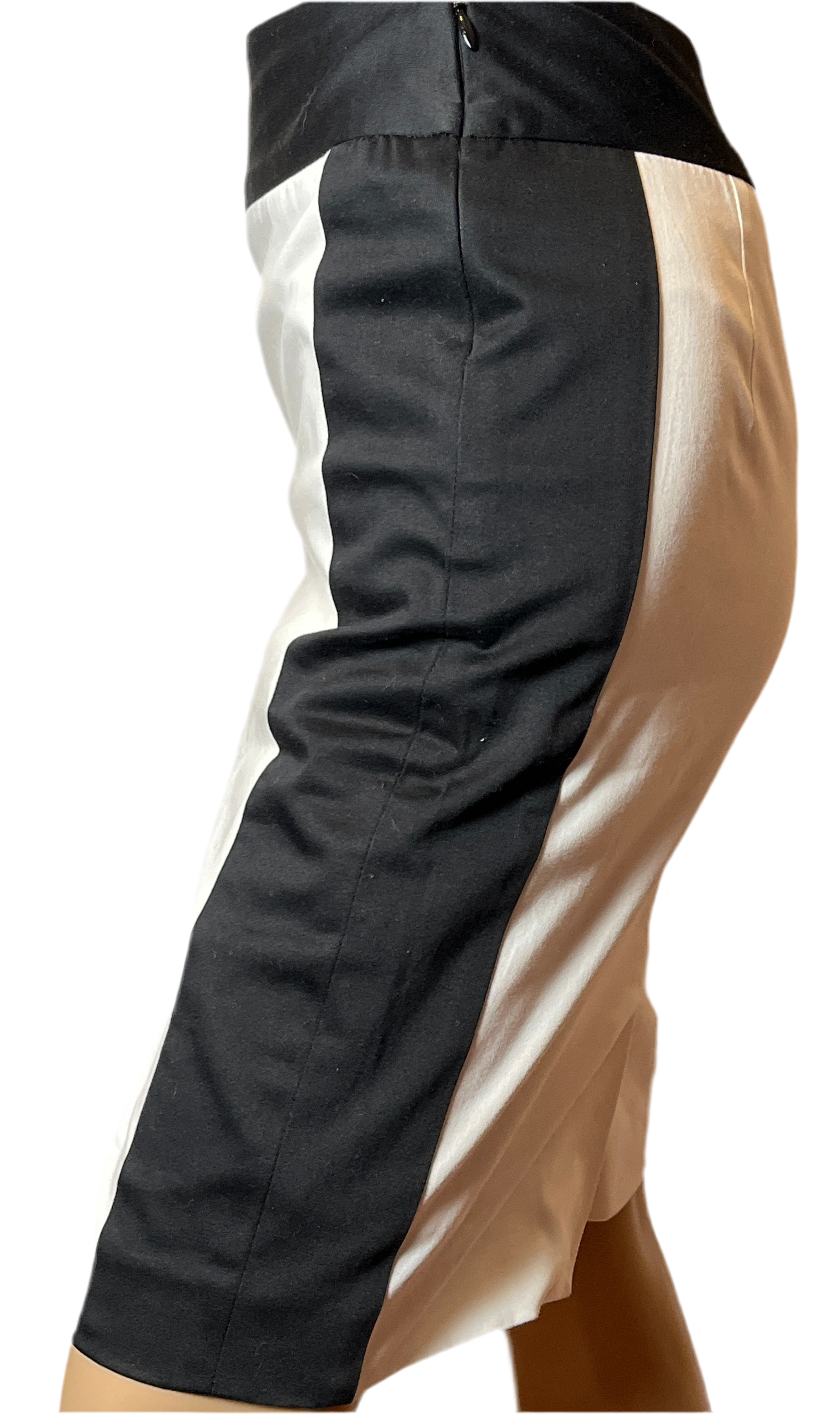 Limited -Black and White Pencil Skirt