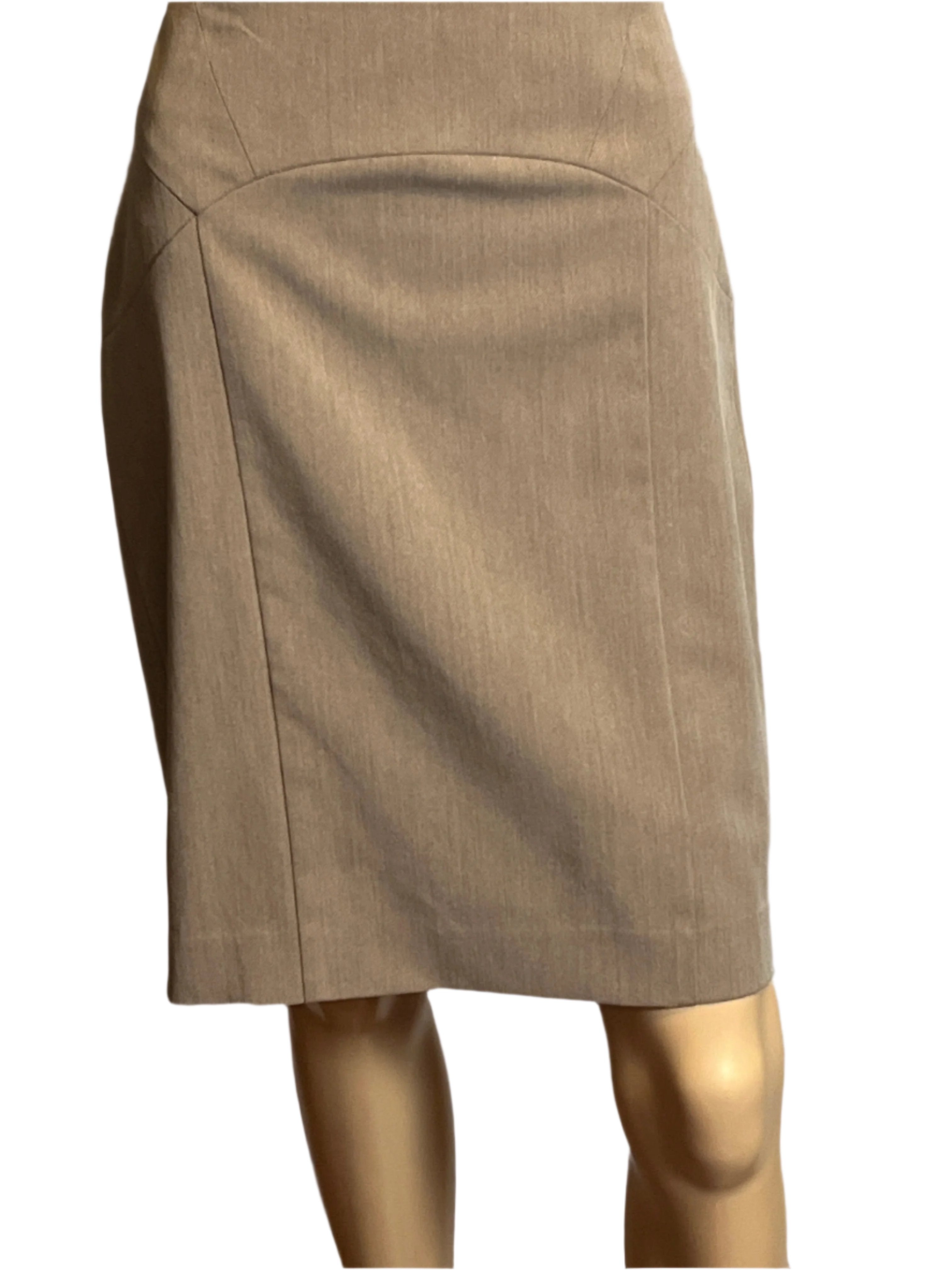 Limited- Beige Pencil Skirt (size 0)
