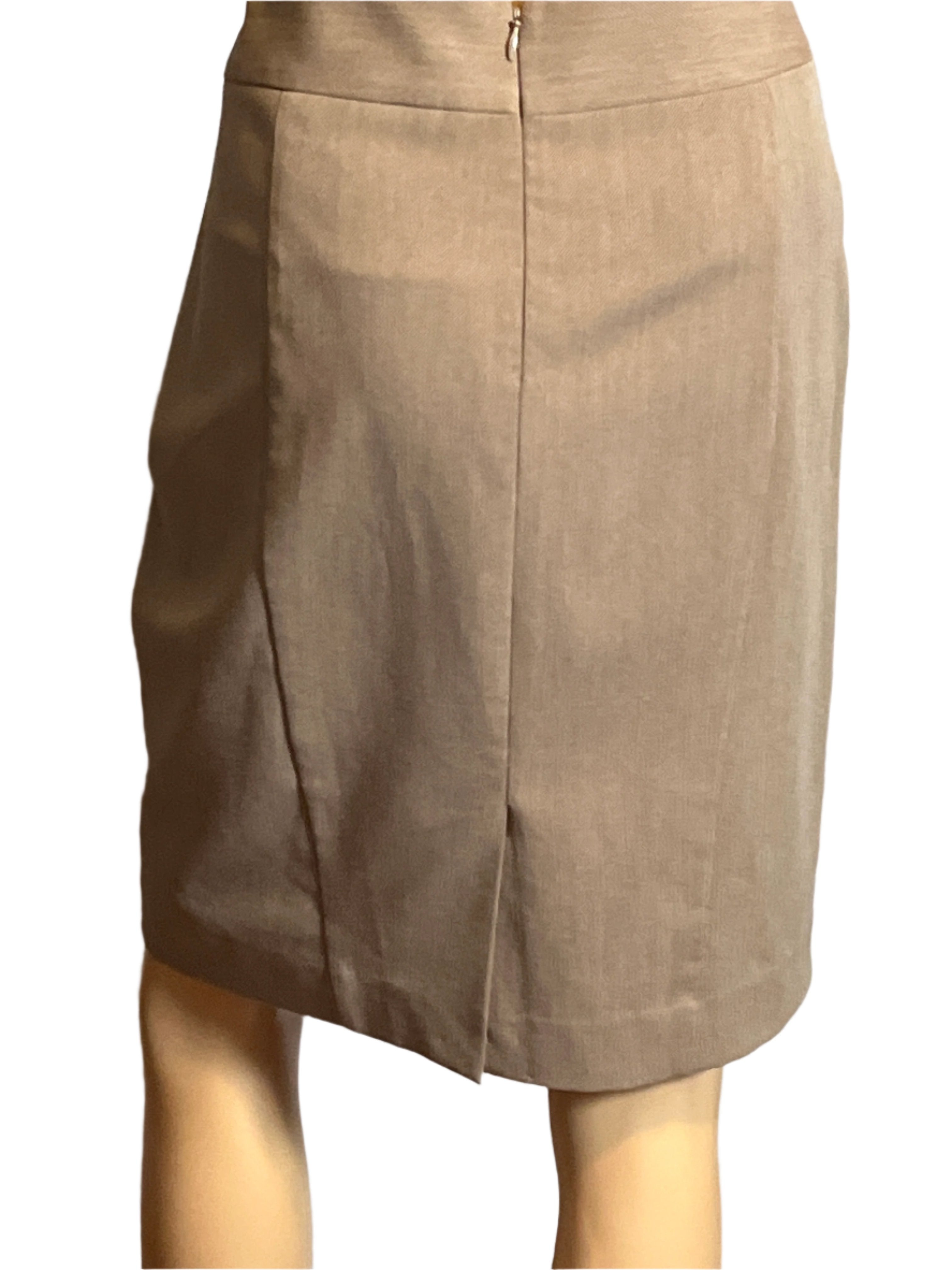 Limited- Beige Pencil Skirt (size 0)