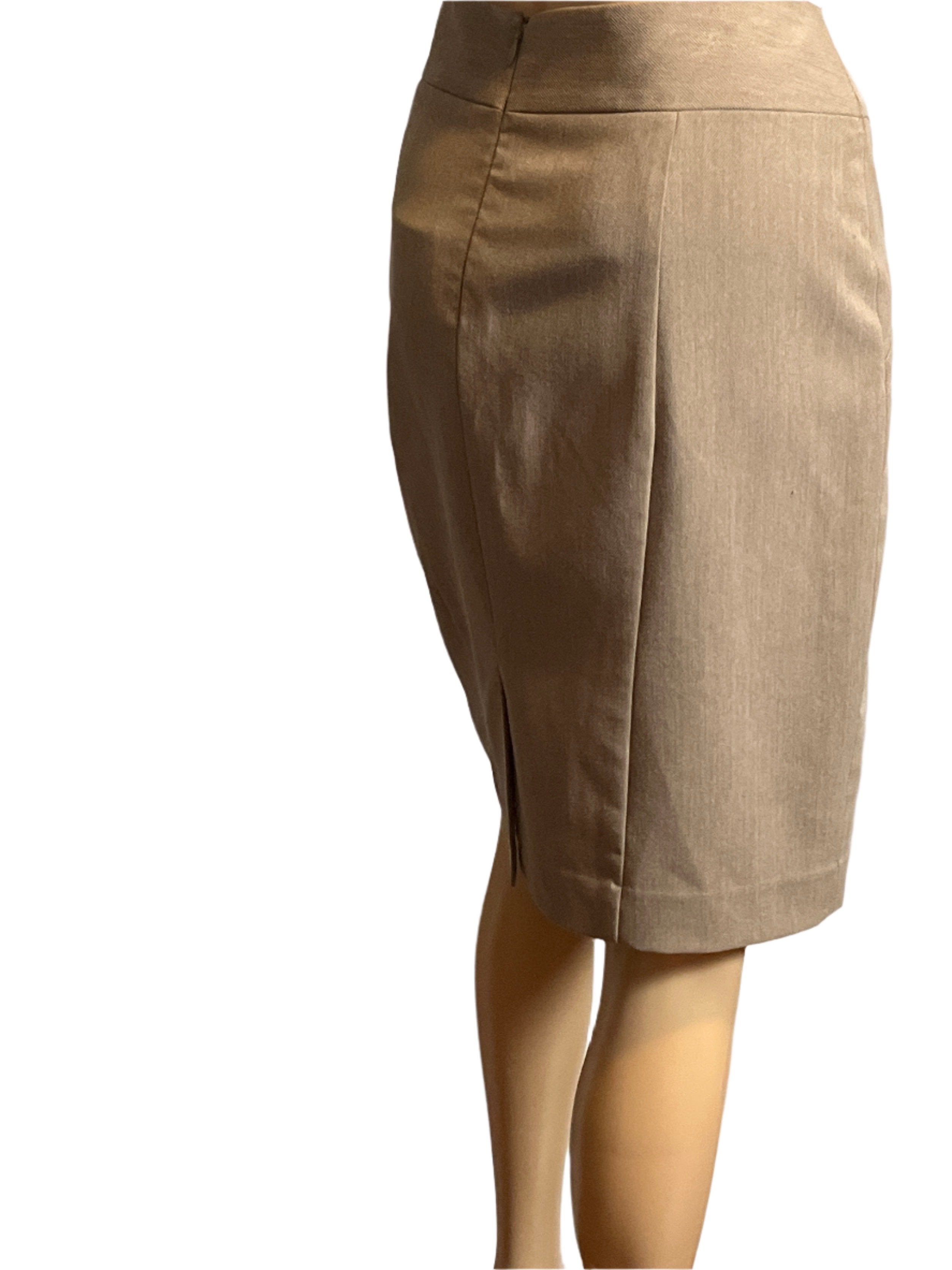 Limited- Beige Pencil Skirt (size 0)