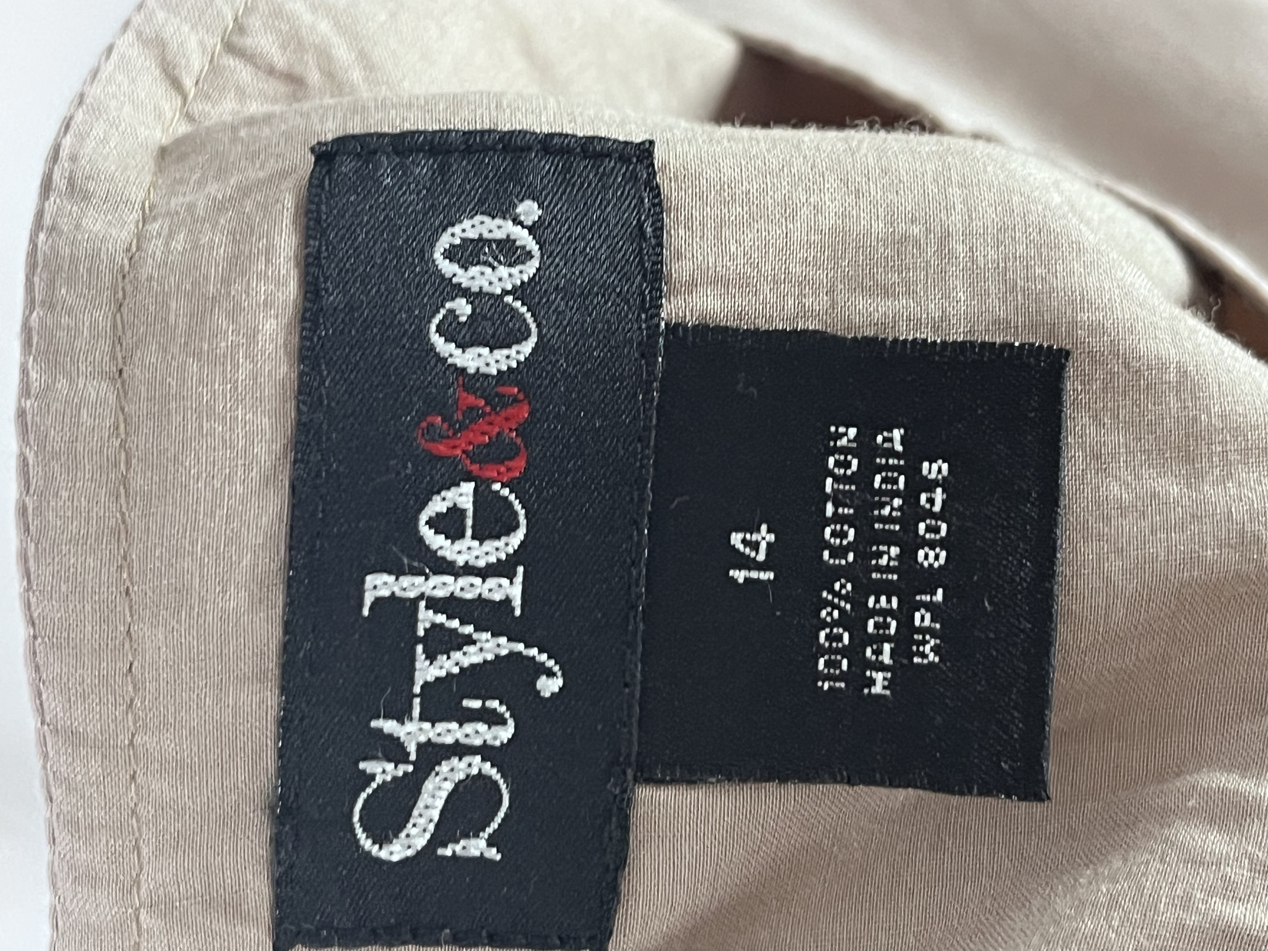 Style & Co -Embroidered Skirt (size 14)