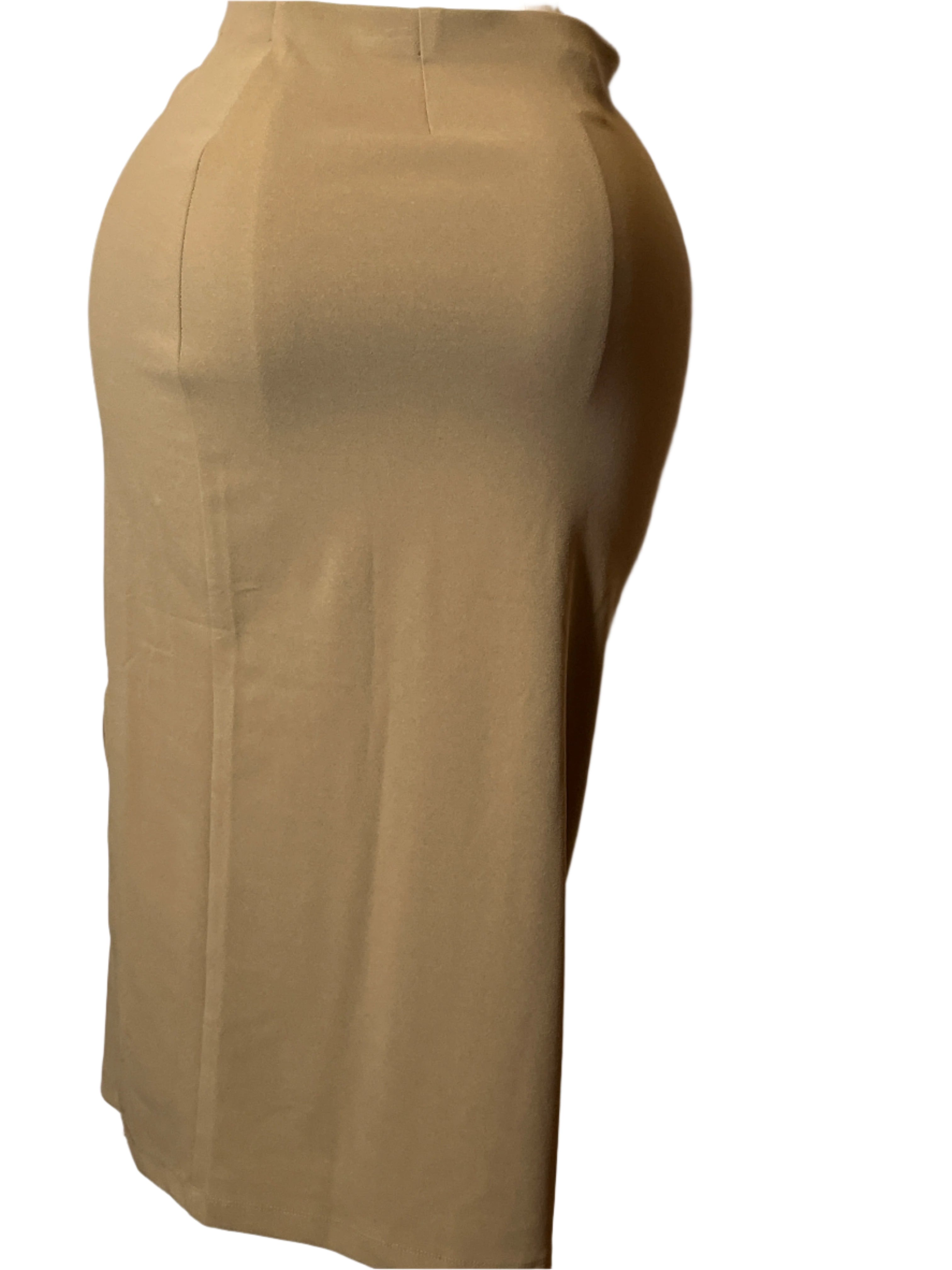 NYCC- Beige Pencil Skirt (size small)