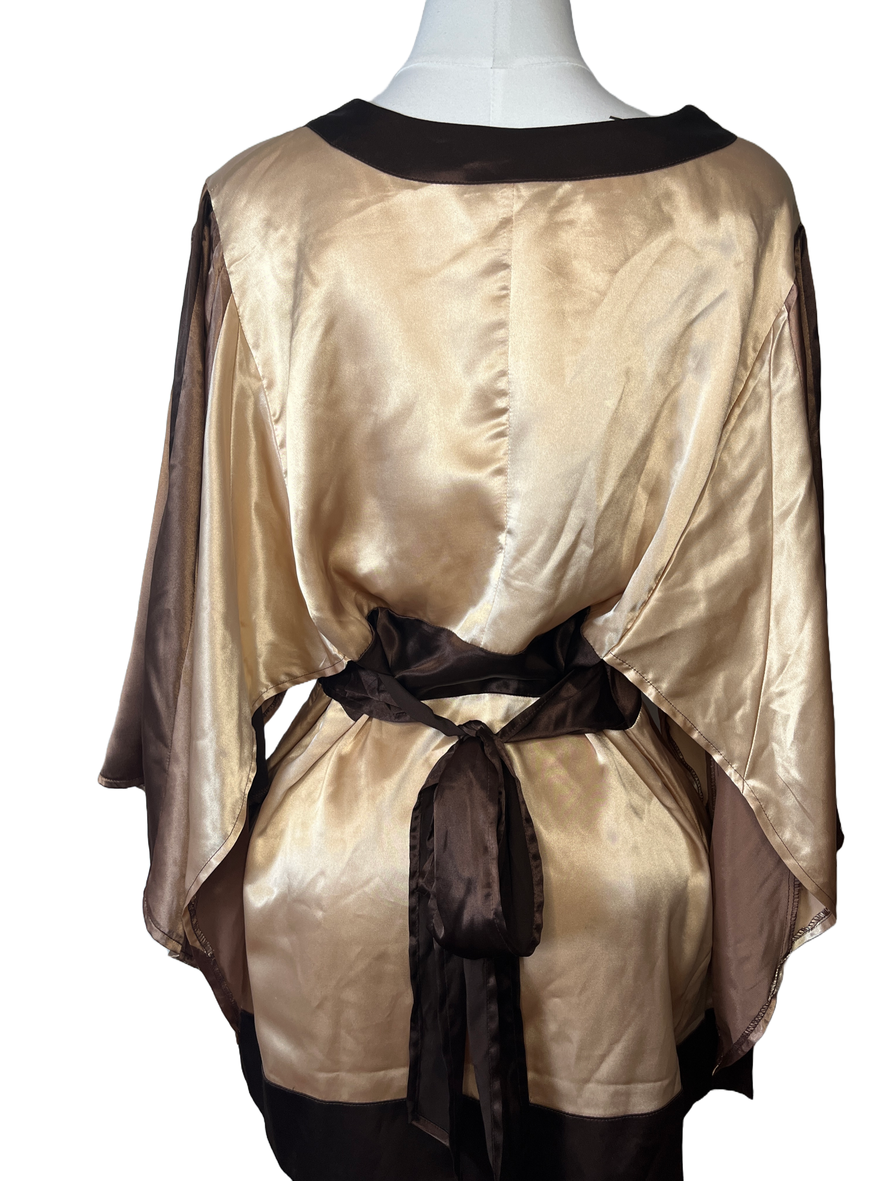 Ashley Stewart -Satin Tunic Top