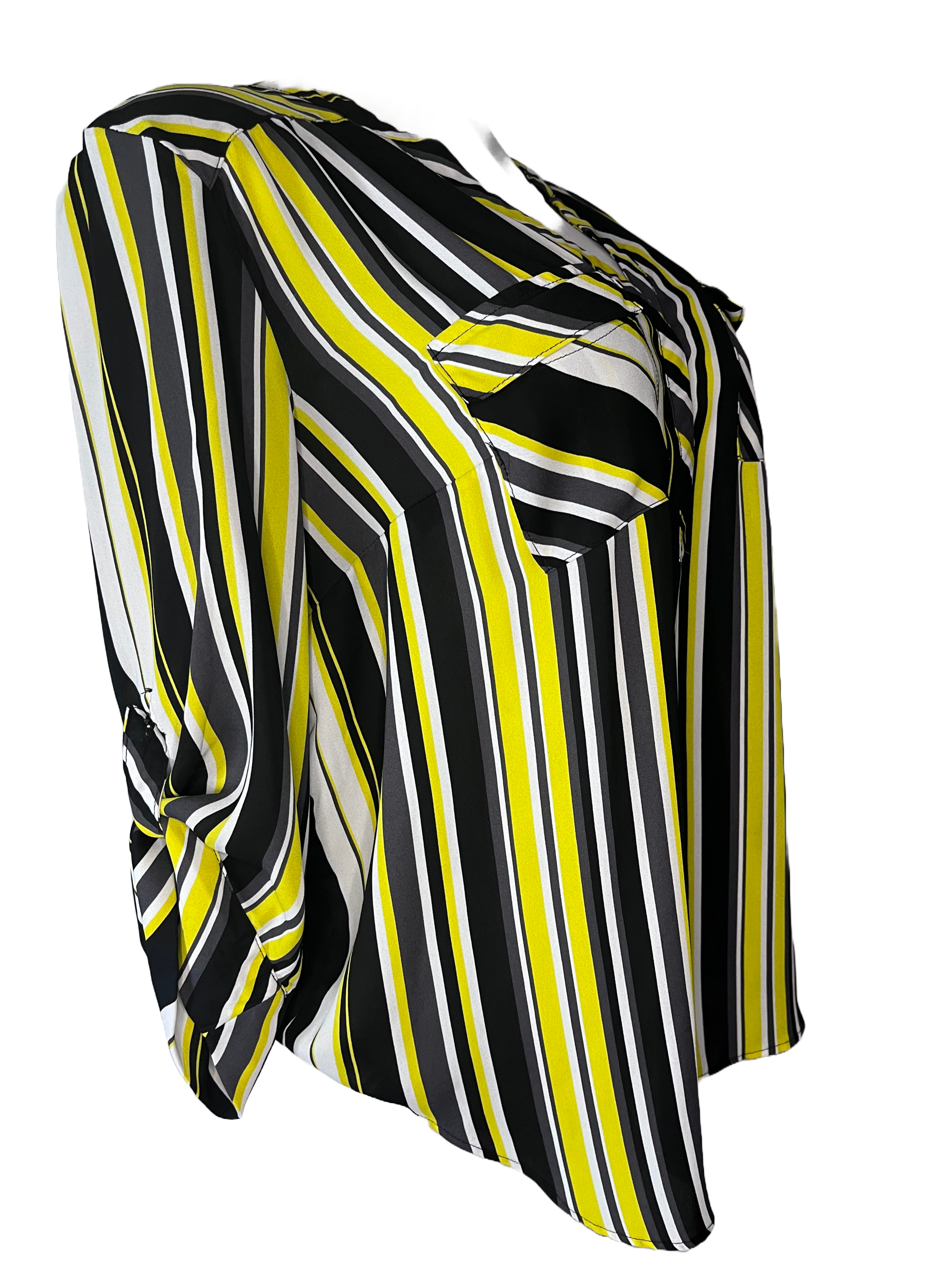 Torrid -Women's Striped Blouse (1x)