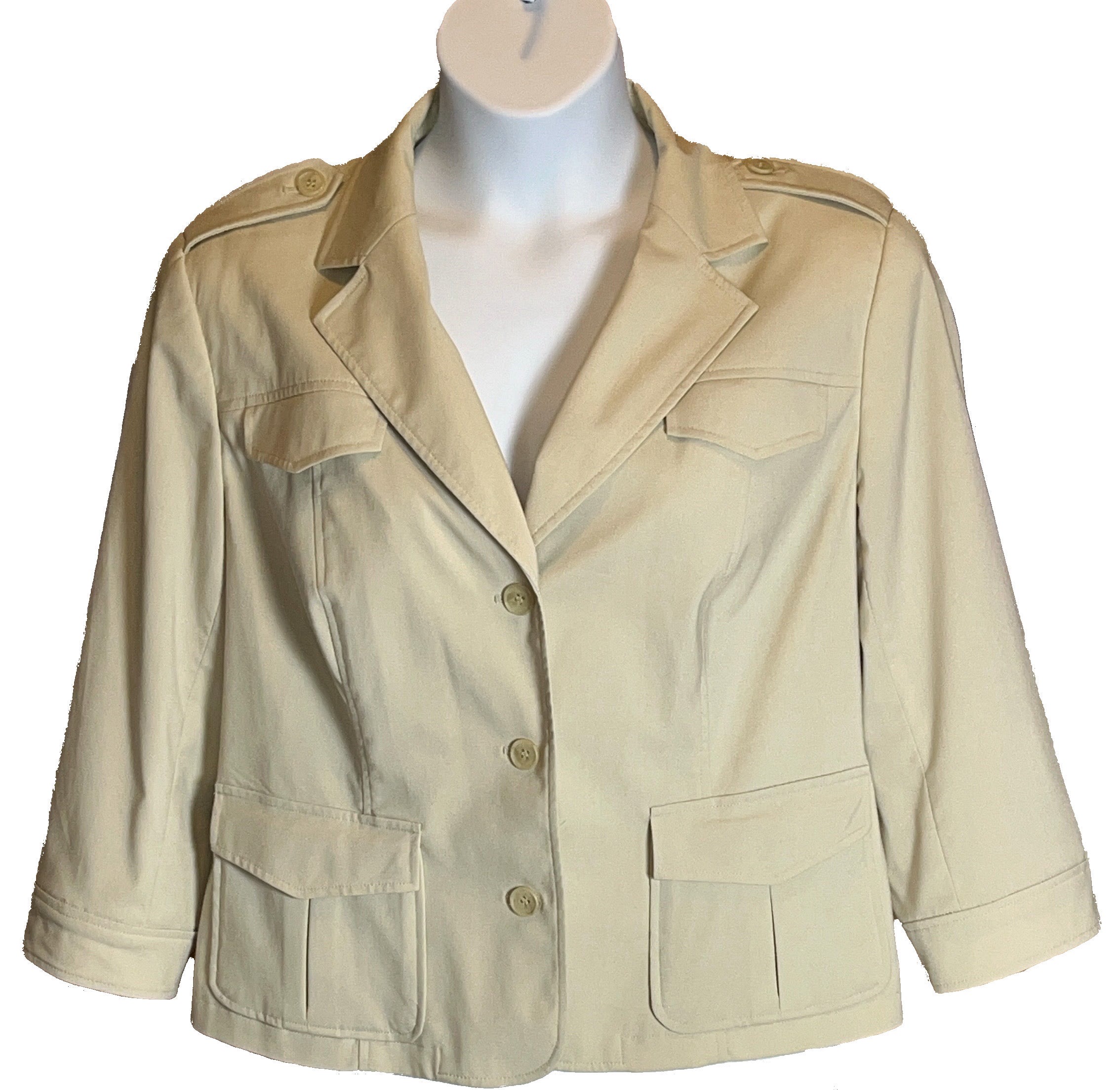 Covington- Women's Beige Blazer (16)