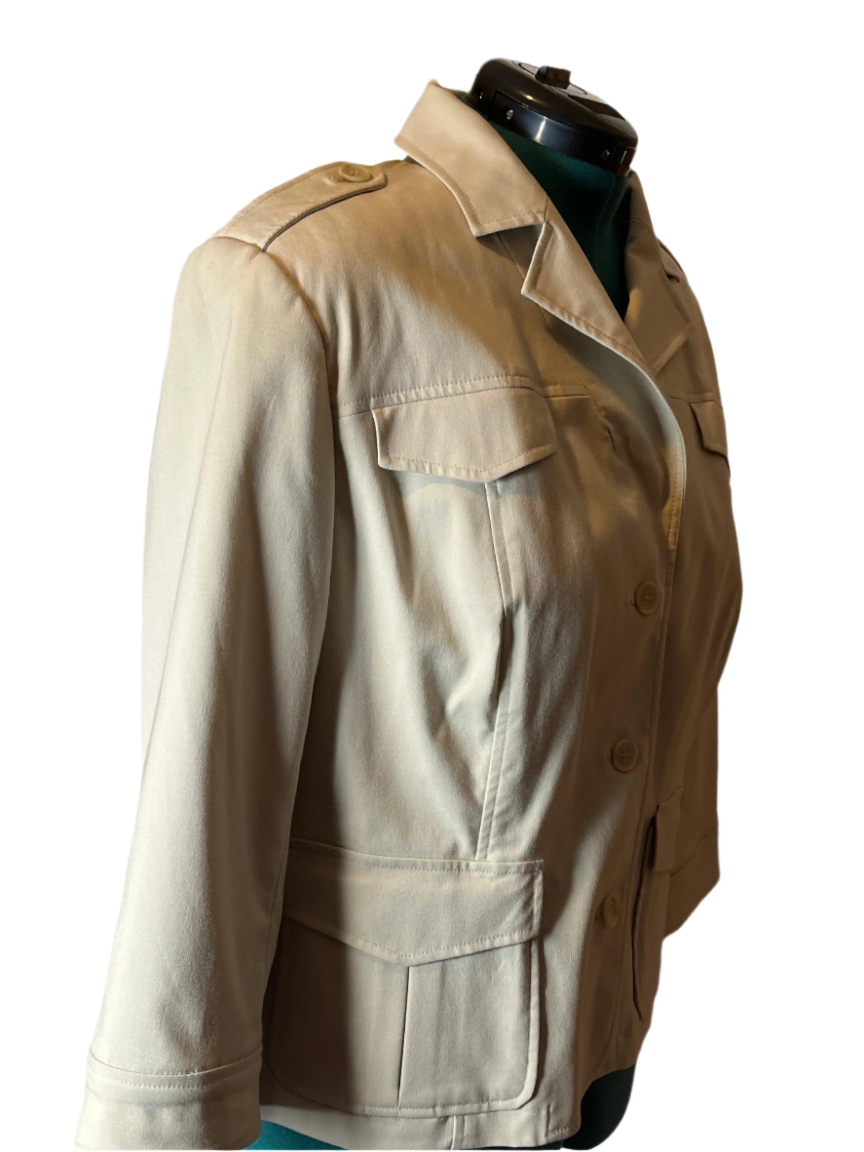 Covington- Women's Beige Blazer (16)