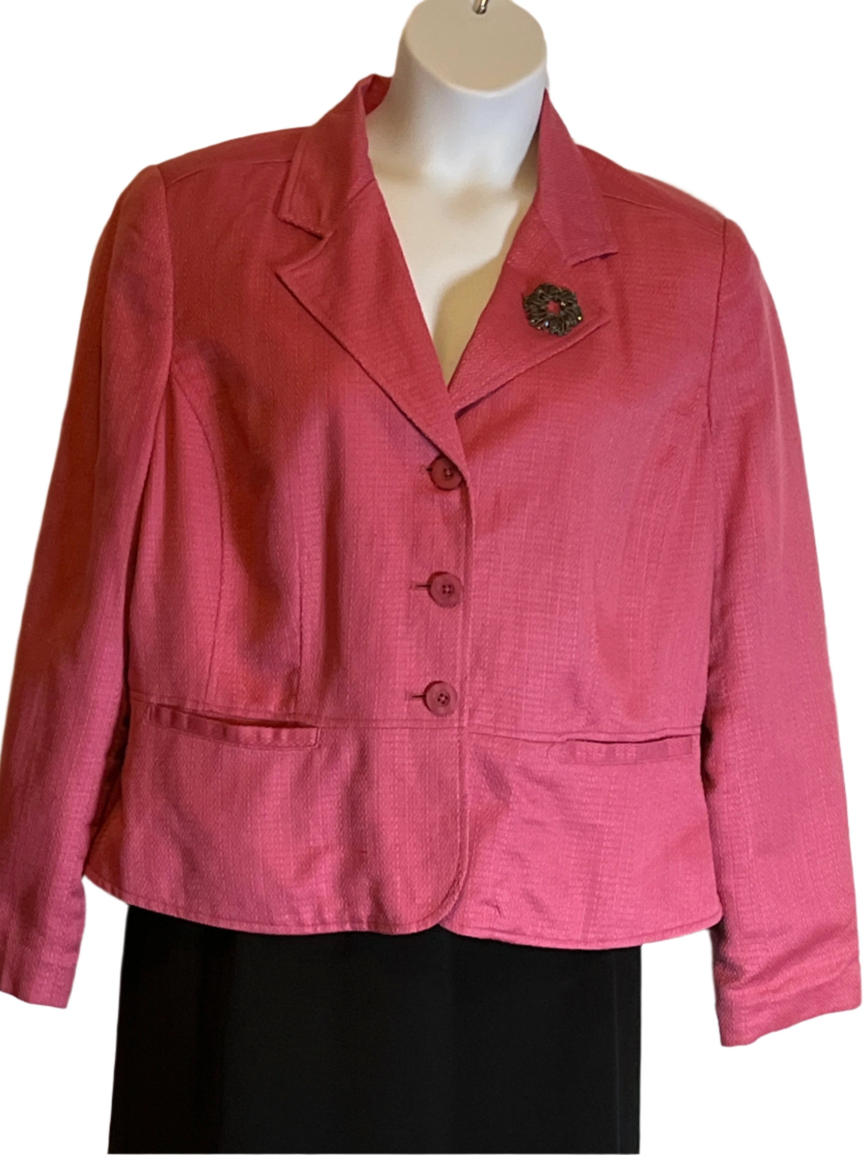 Merna -Pink Women's Blazer (16w)