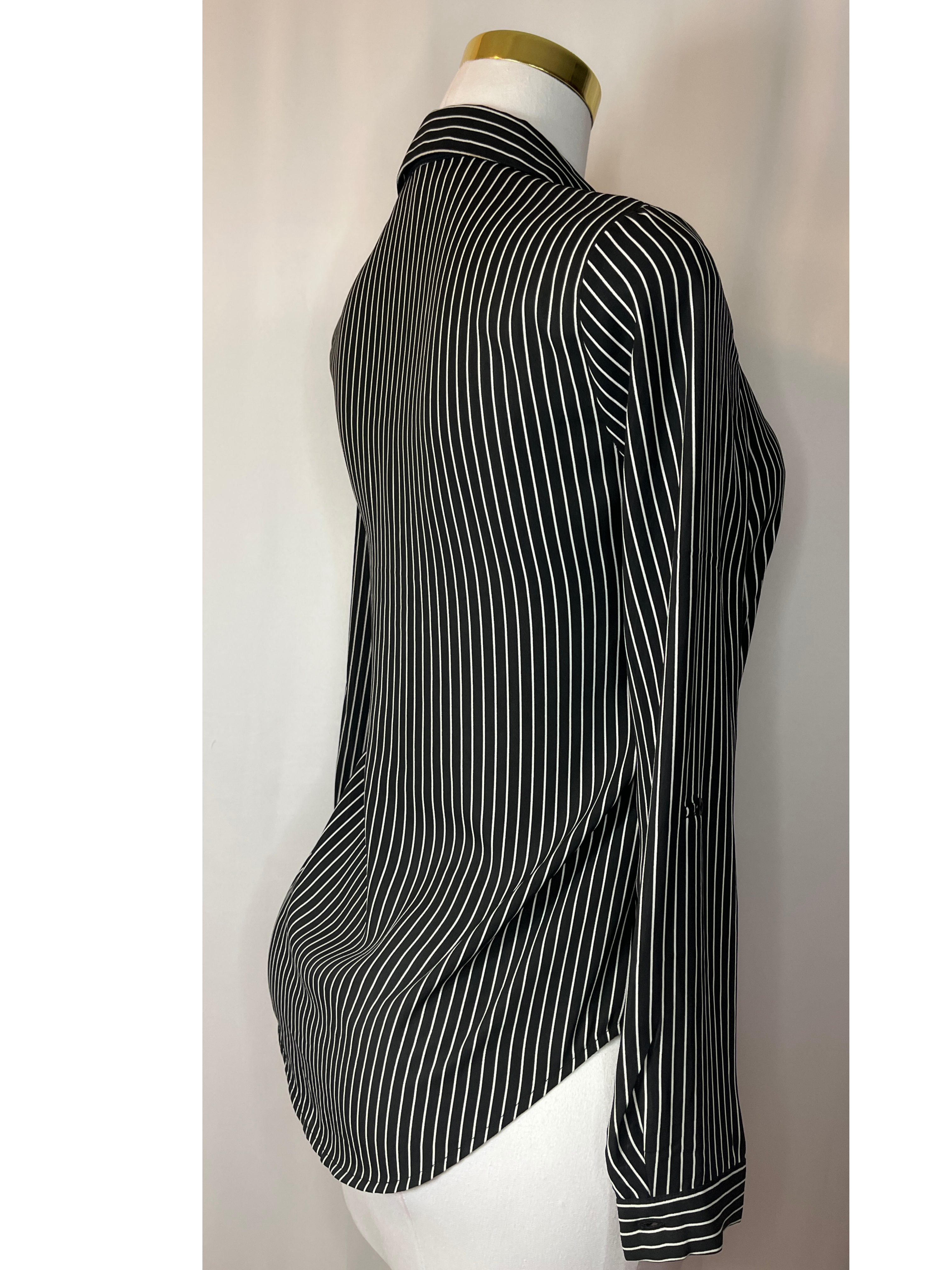 Forever 21 -Vertical Striped Button-Up Shirt