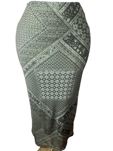 No Boundaries -Traditional Patterned Skirt (size small)