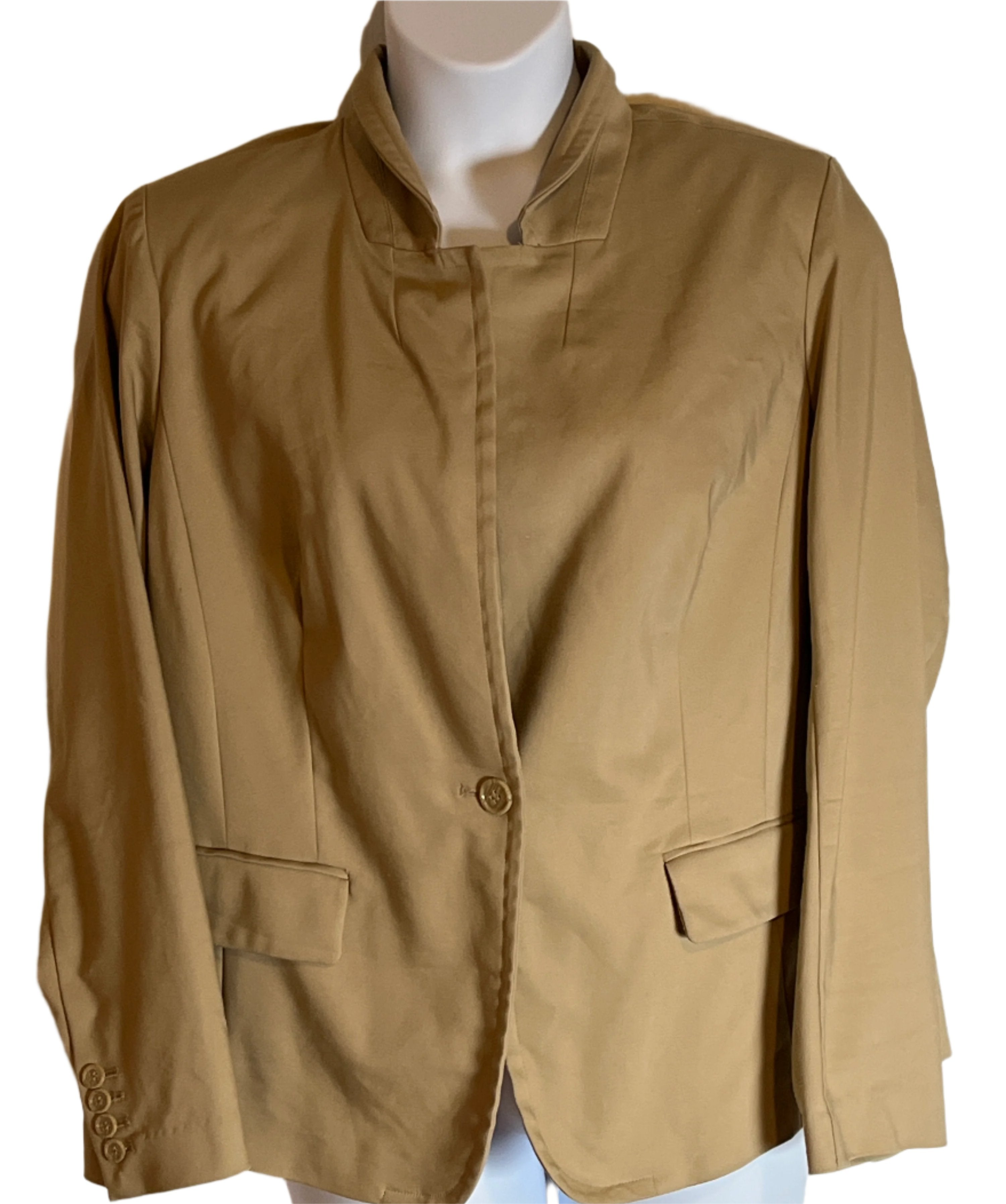Lane Bryant Beige Blazer (size 22)