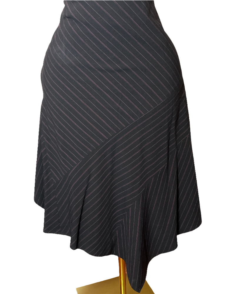 Elegant Striped Skirt (size 22)