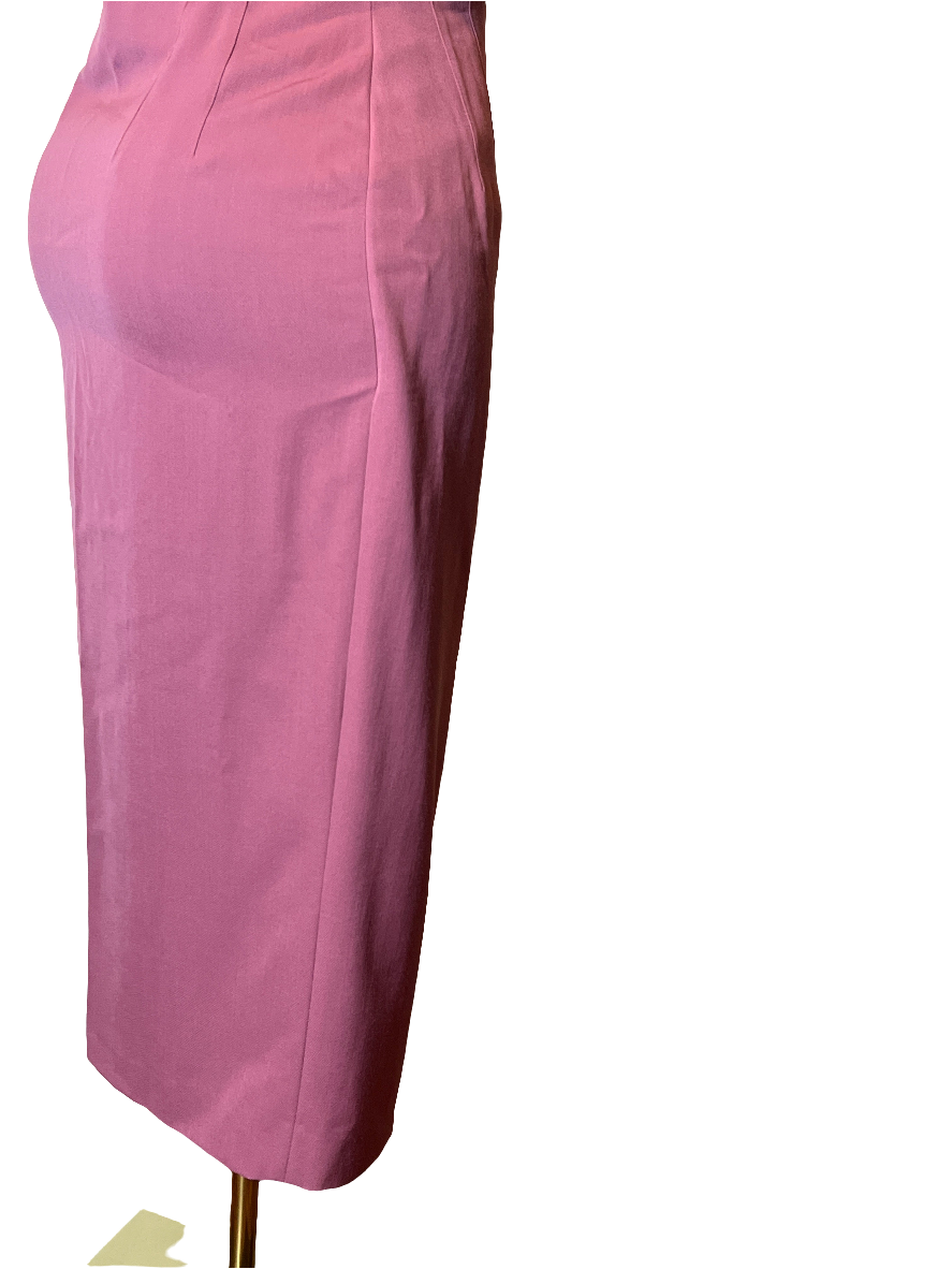 Gianni-Midi Pink Pencil Skirt (size 10)