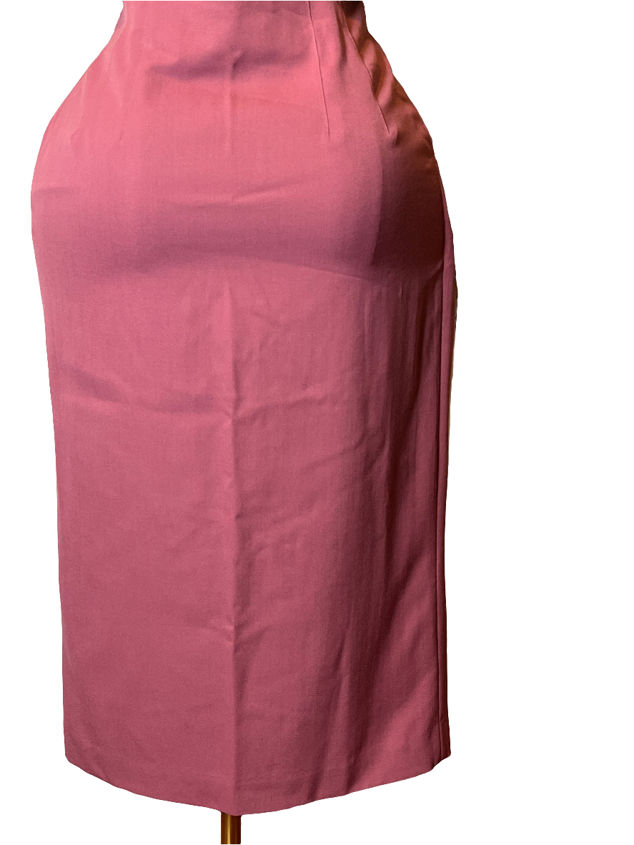 Gianni-Midi Pink Pencil Skirt (size 10)