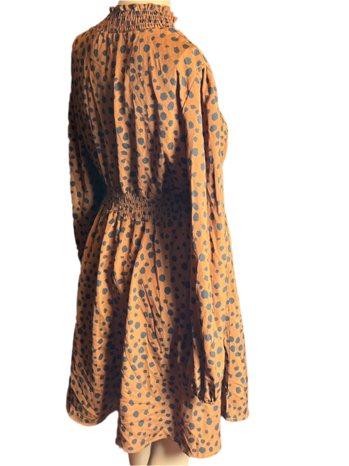 SHEIN -Polka Dot Dress (size L)