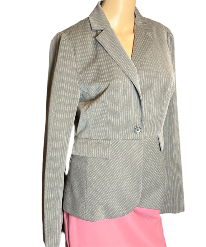 Banana Republic- Grey Pinstripe Blazer (4)