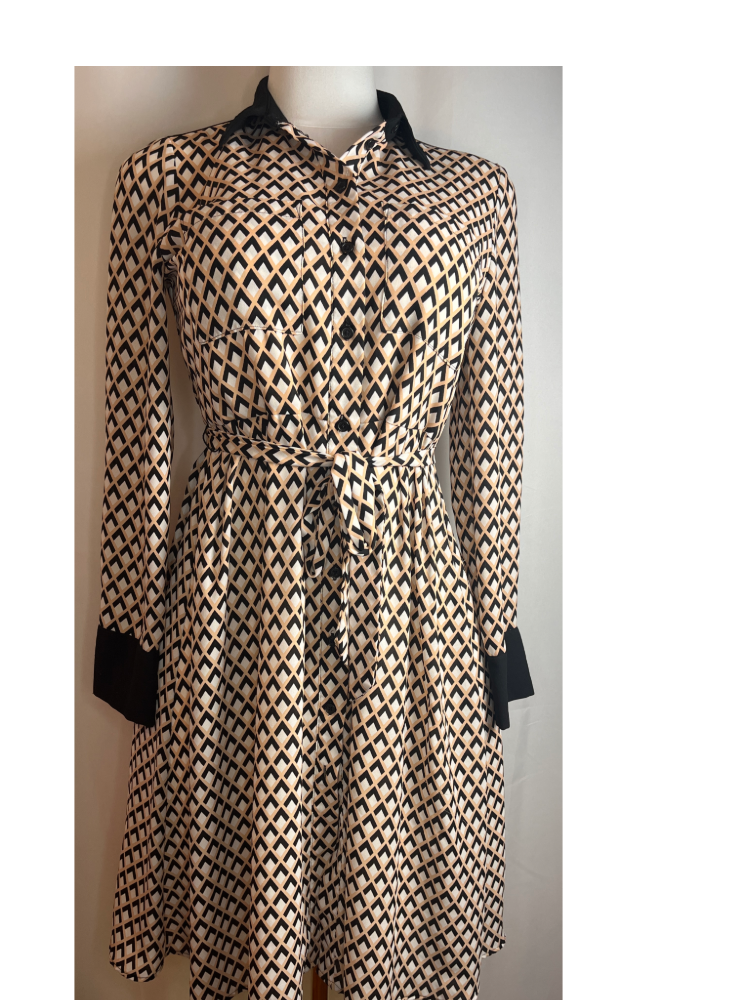 Who What Wear -Geometric Patterned Dress