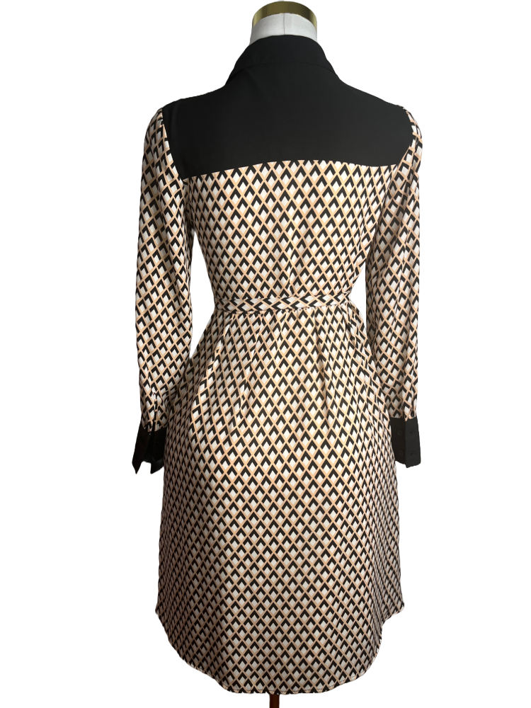 Who What Wear -Geometric Patterned Dress