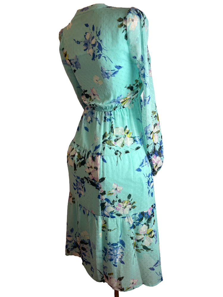 Rachel Roy- Floral Midi Dress (size 4)