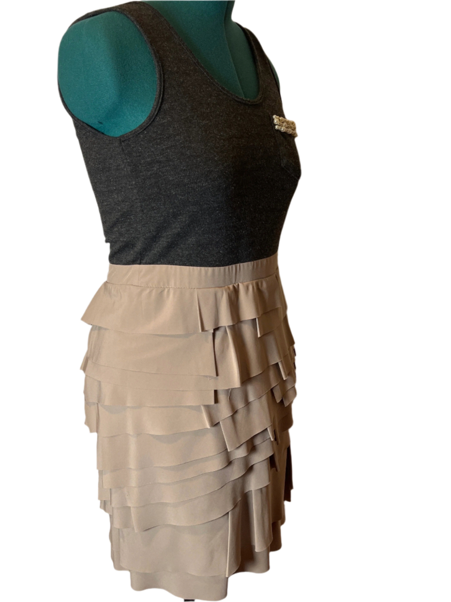 Ark & Co - Two-tone Sleeveless Dress (size Large)