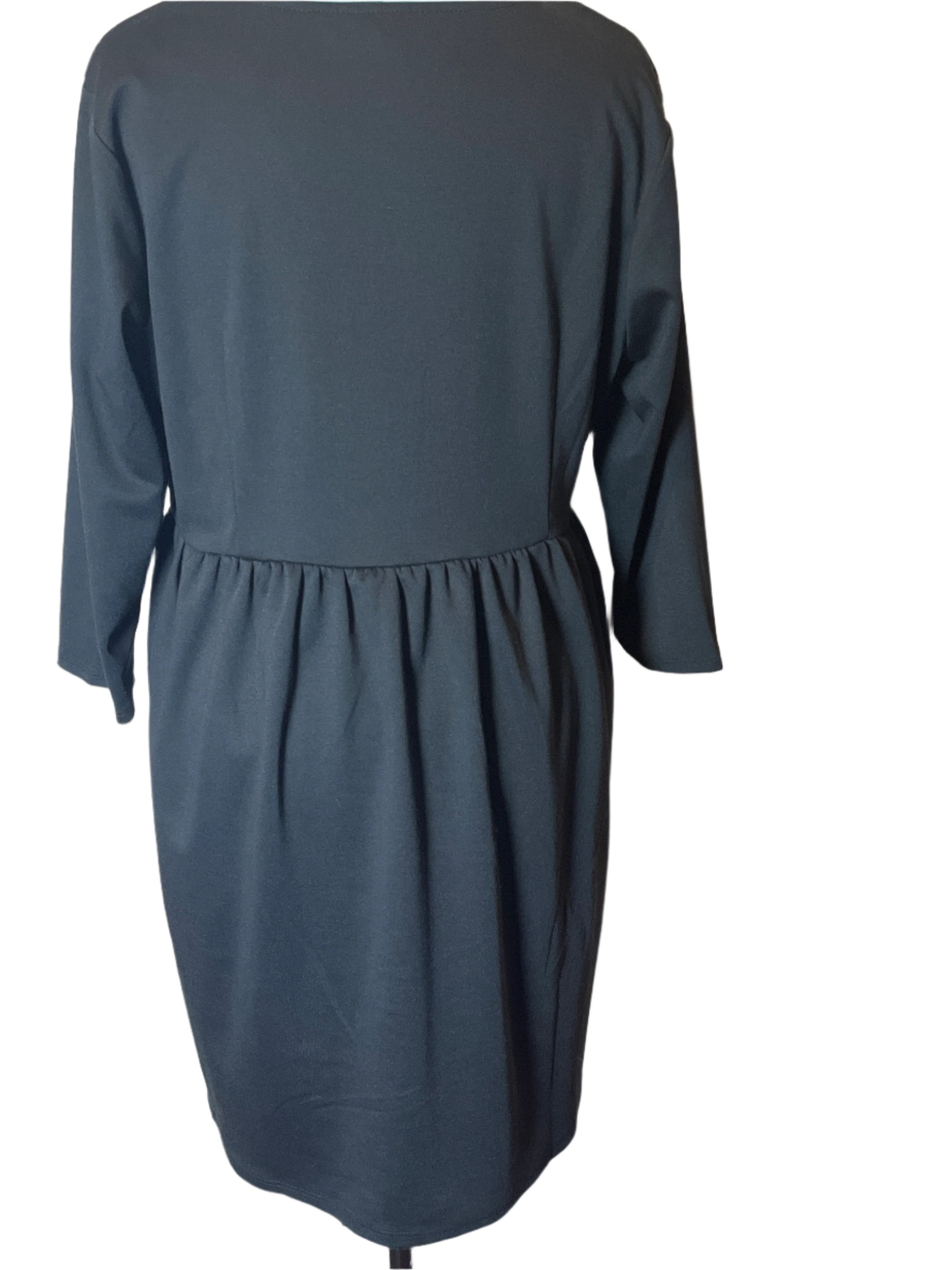 Black Button-Down Dress (size 2x)