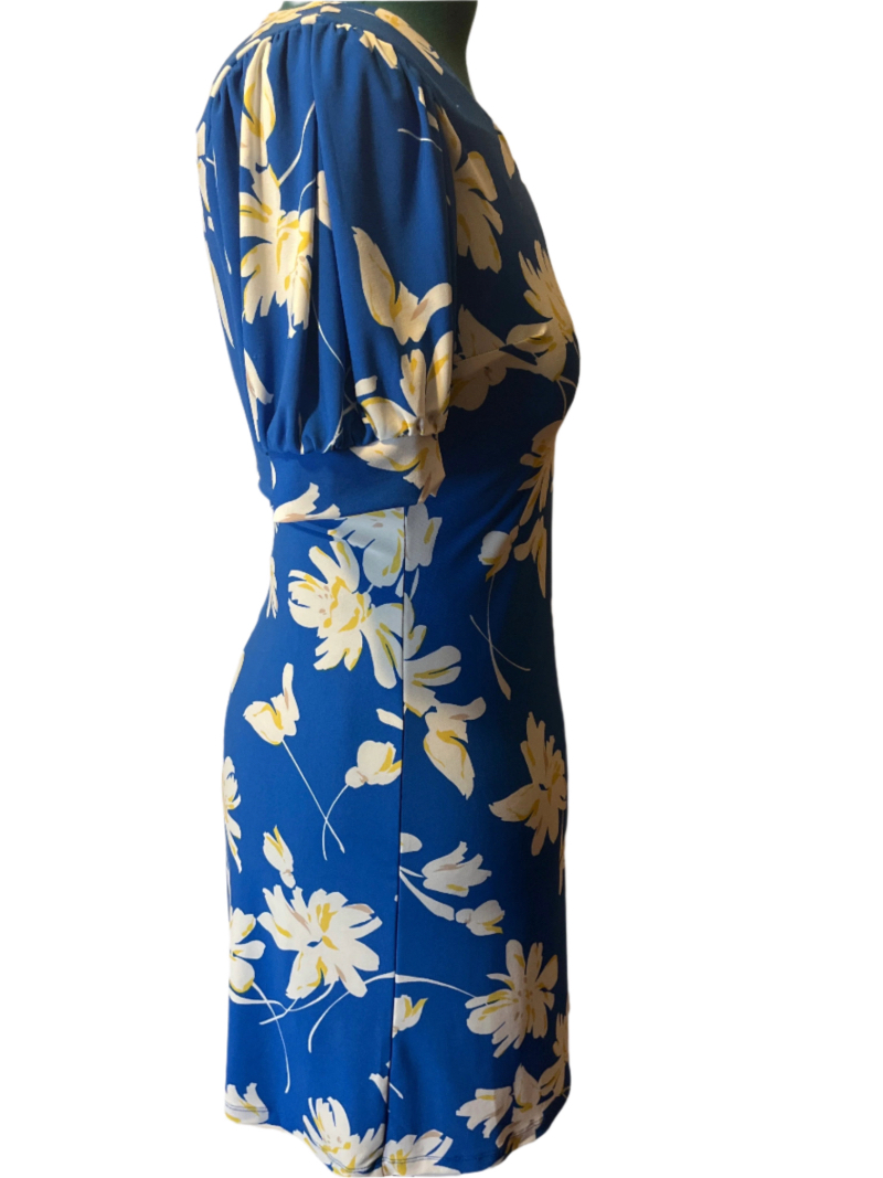 -Floral Print Dress size 4)