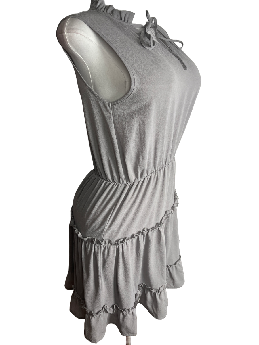 Grey Sleeveless Dress (size M)