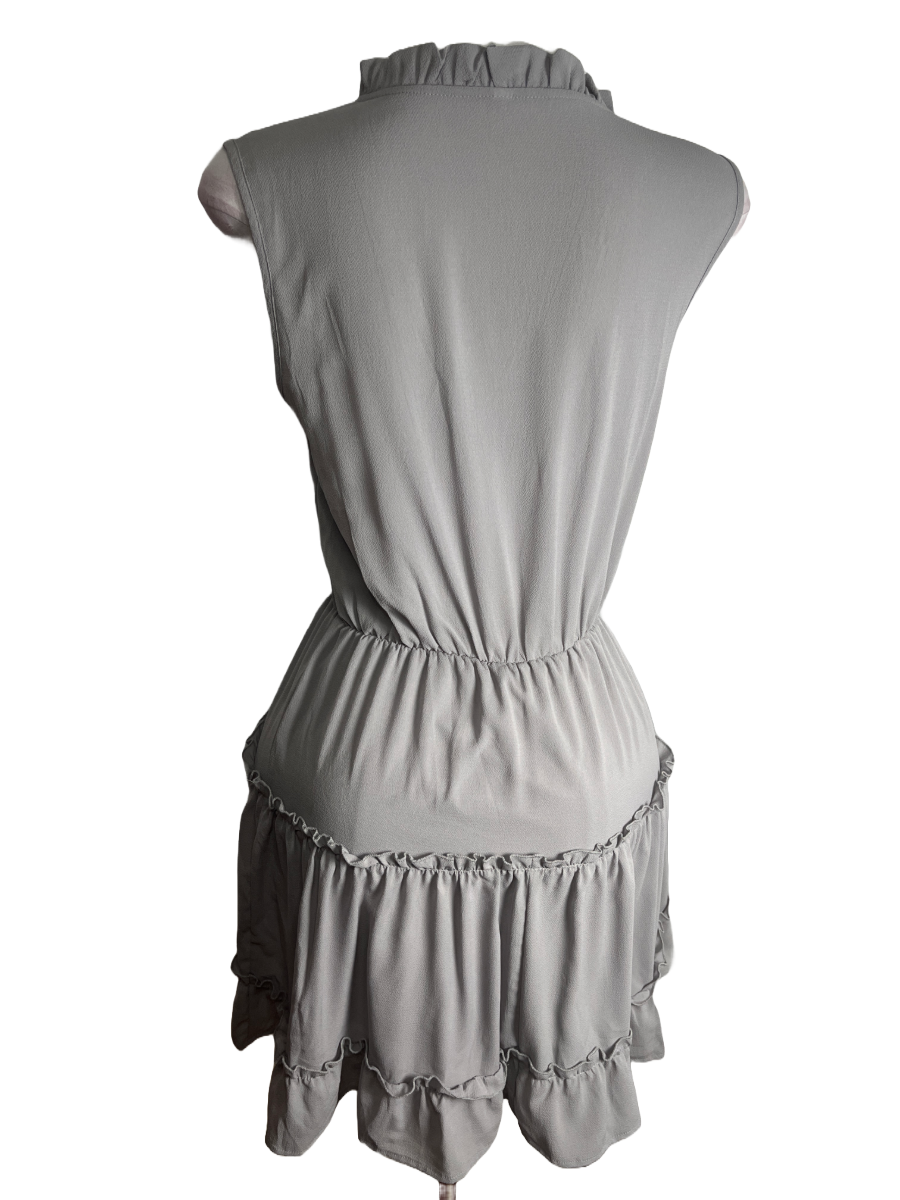 Grey Sleeveless Dress (size M)