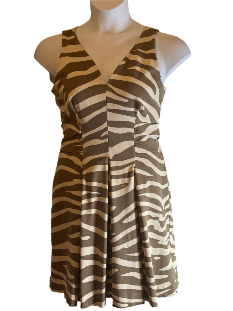  Zebra Print Dress (size 10)
