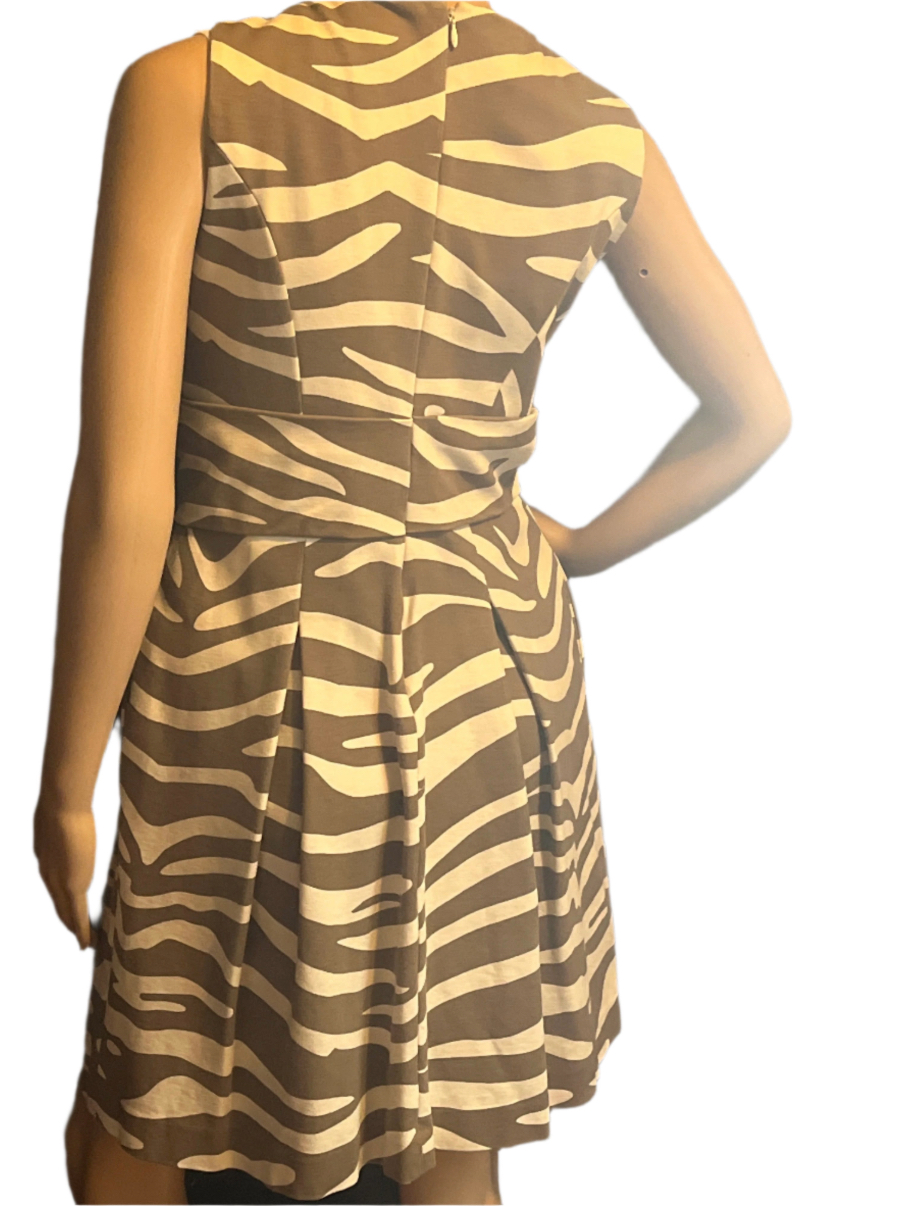  Zebra Print Dress (size 10)