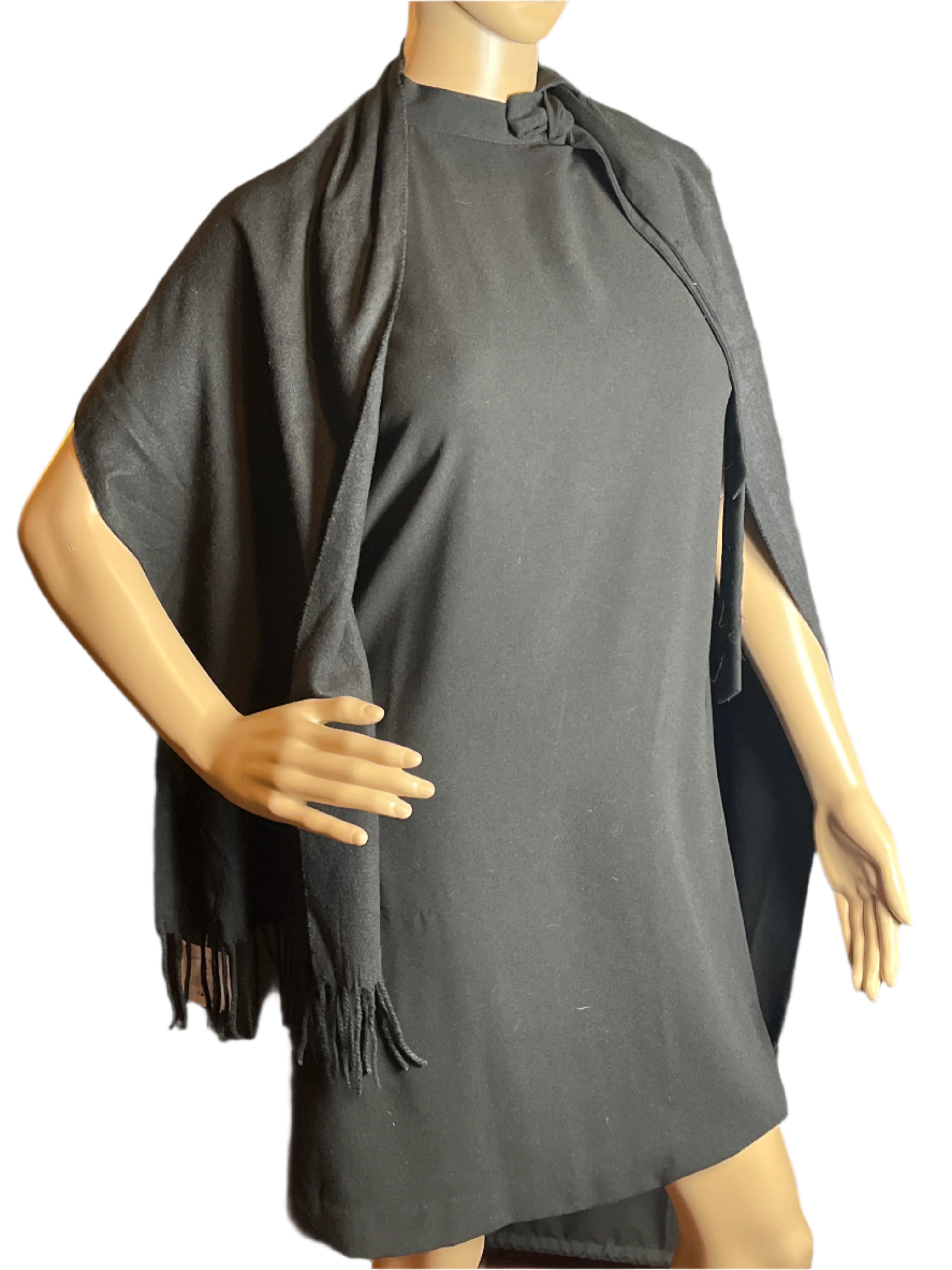 Cocktail Black Elegant Black Dress (size 2)