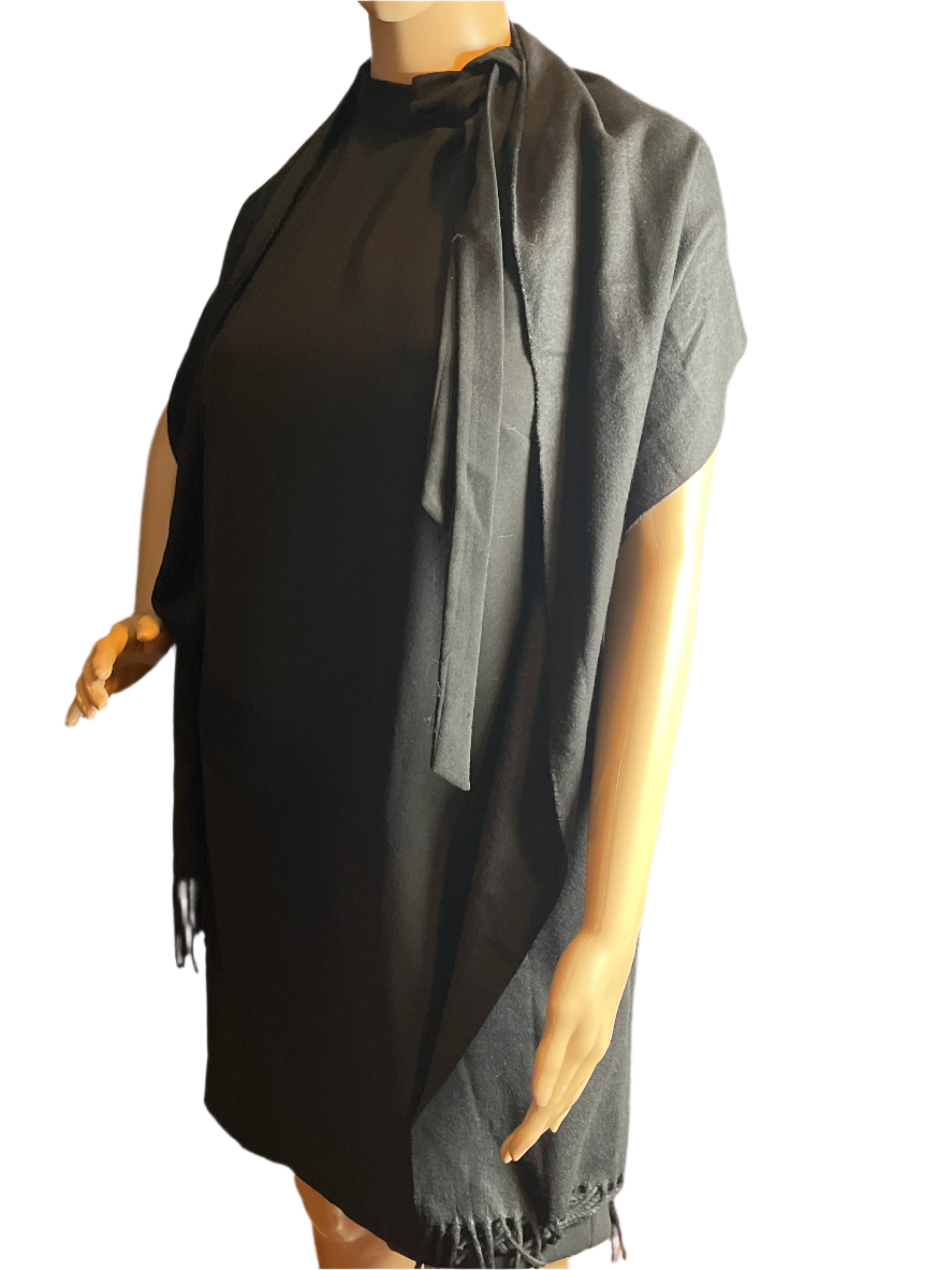 Cocktail Black Elegant Black Dress (size 2)