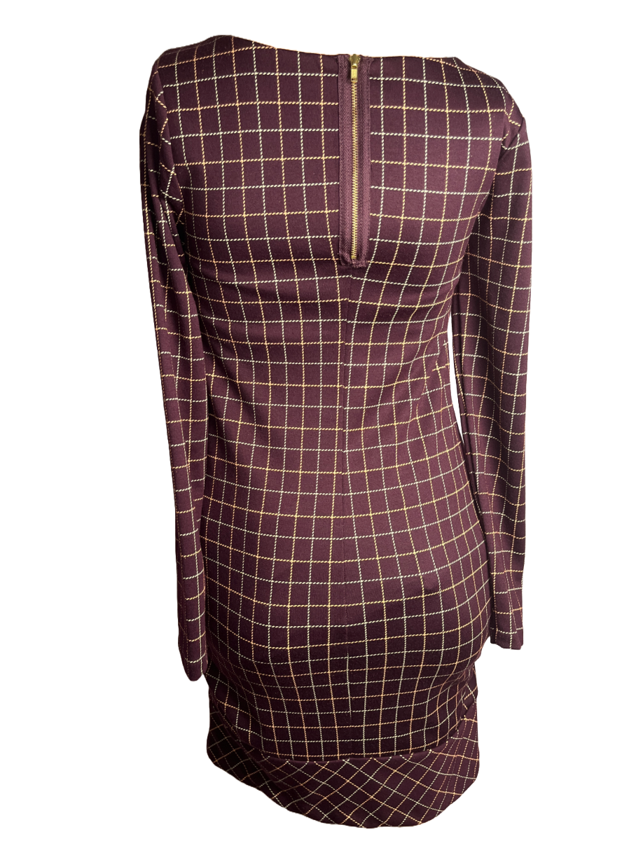  Checkered Pencil/Cocktail Dress (xxs)