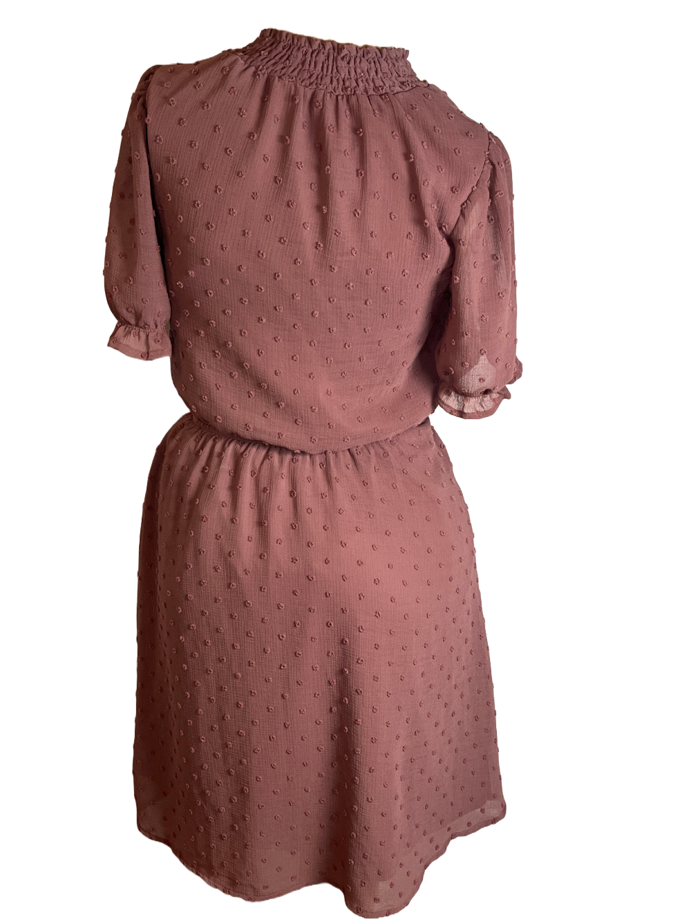 Monteau Los Angeles- Elegant Mauve Dress (Size XS)