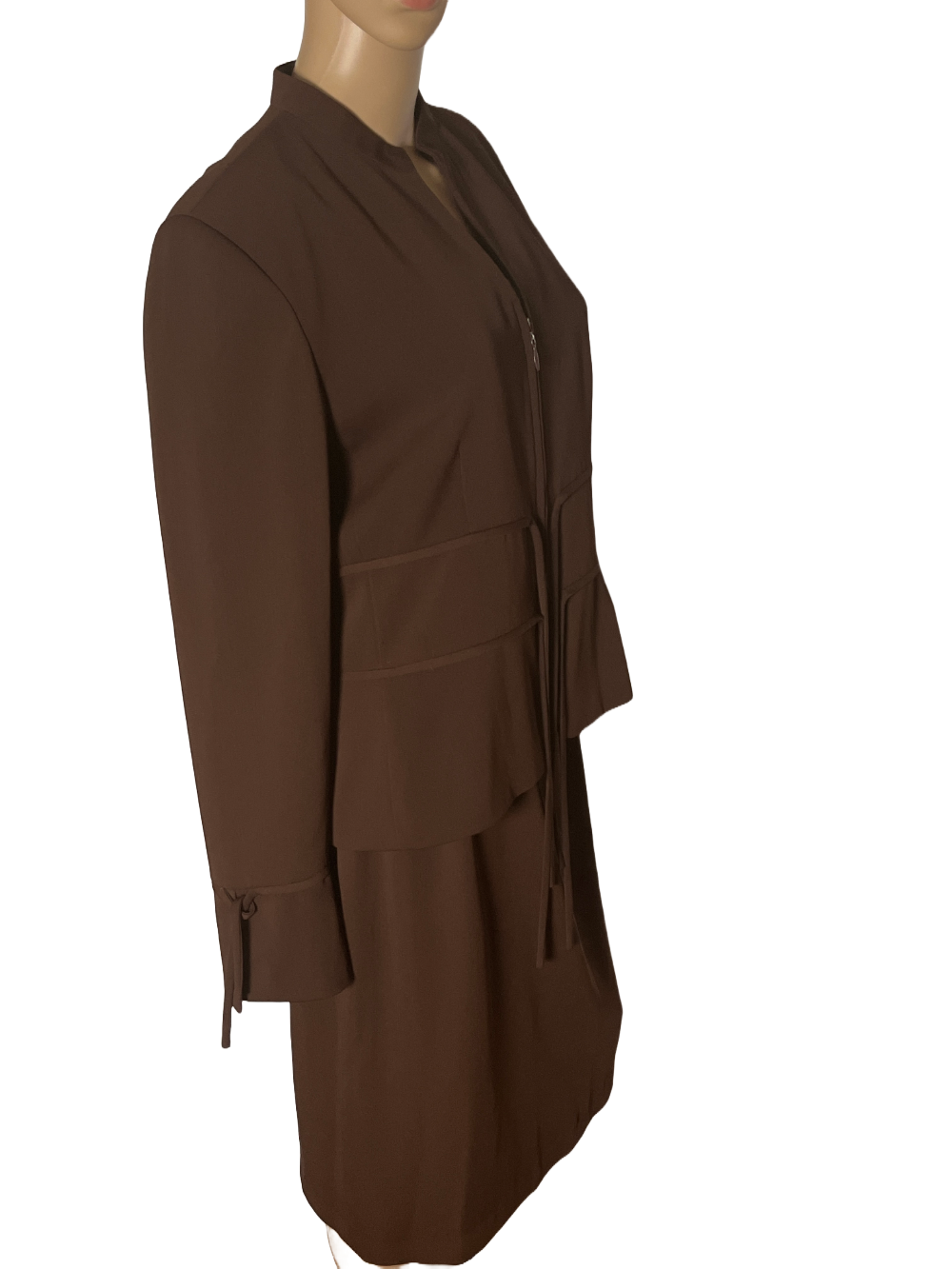 Harve Bernard-Elegant Brown 2 Piece Suit Set (size 12)