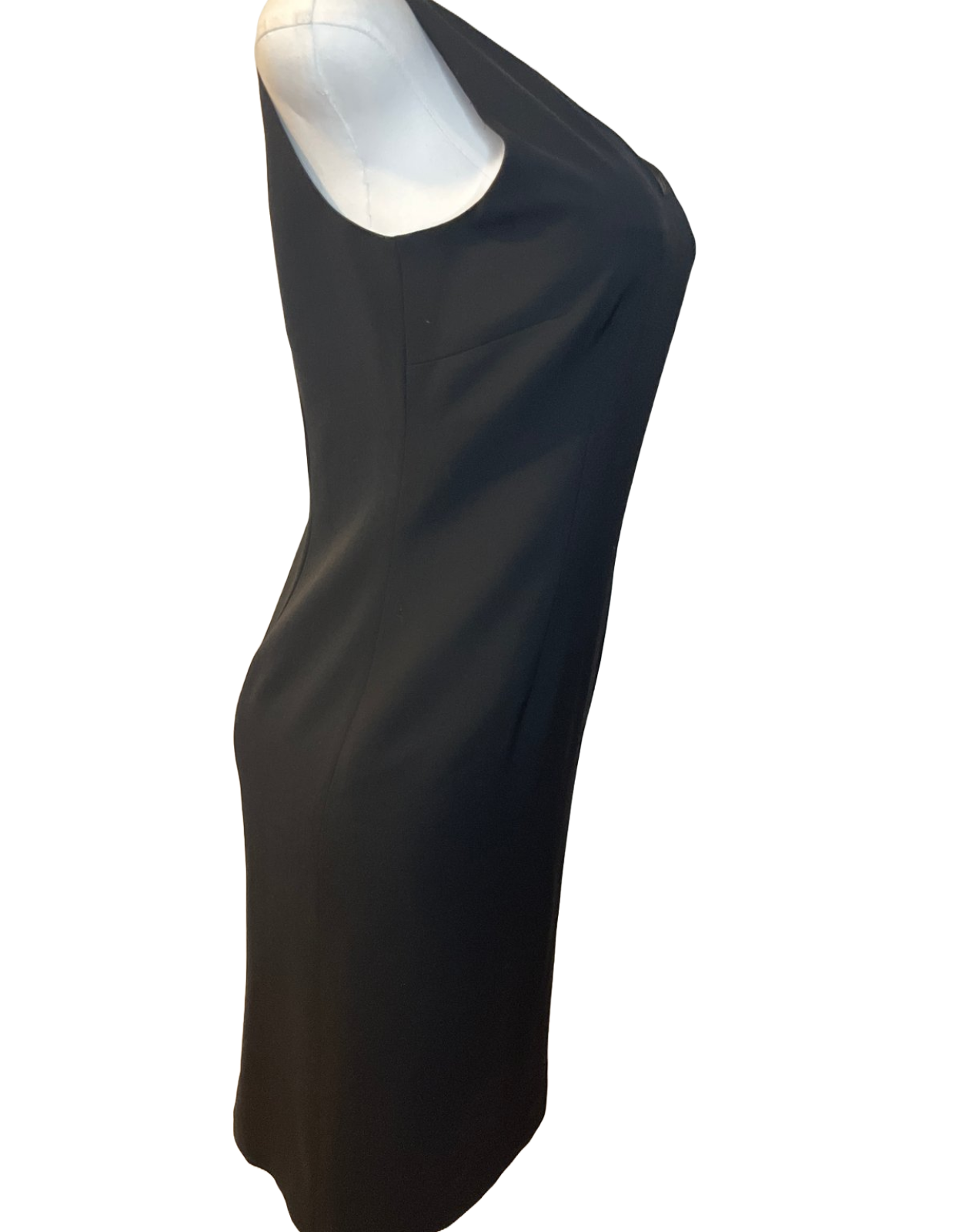 Ann Klein/Black Sleeveless Dress(size 12)