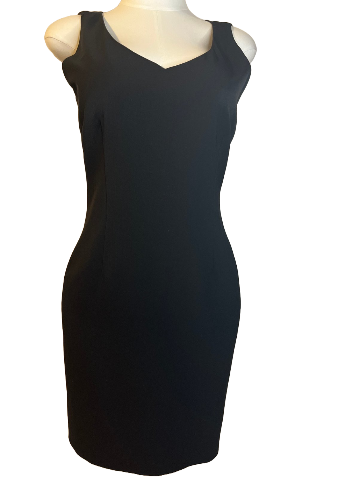 Ann Klein/Black Sleeveless Dress(size 12)