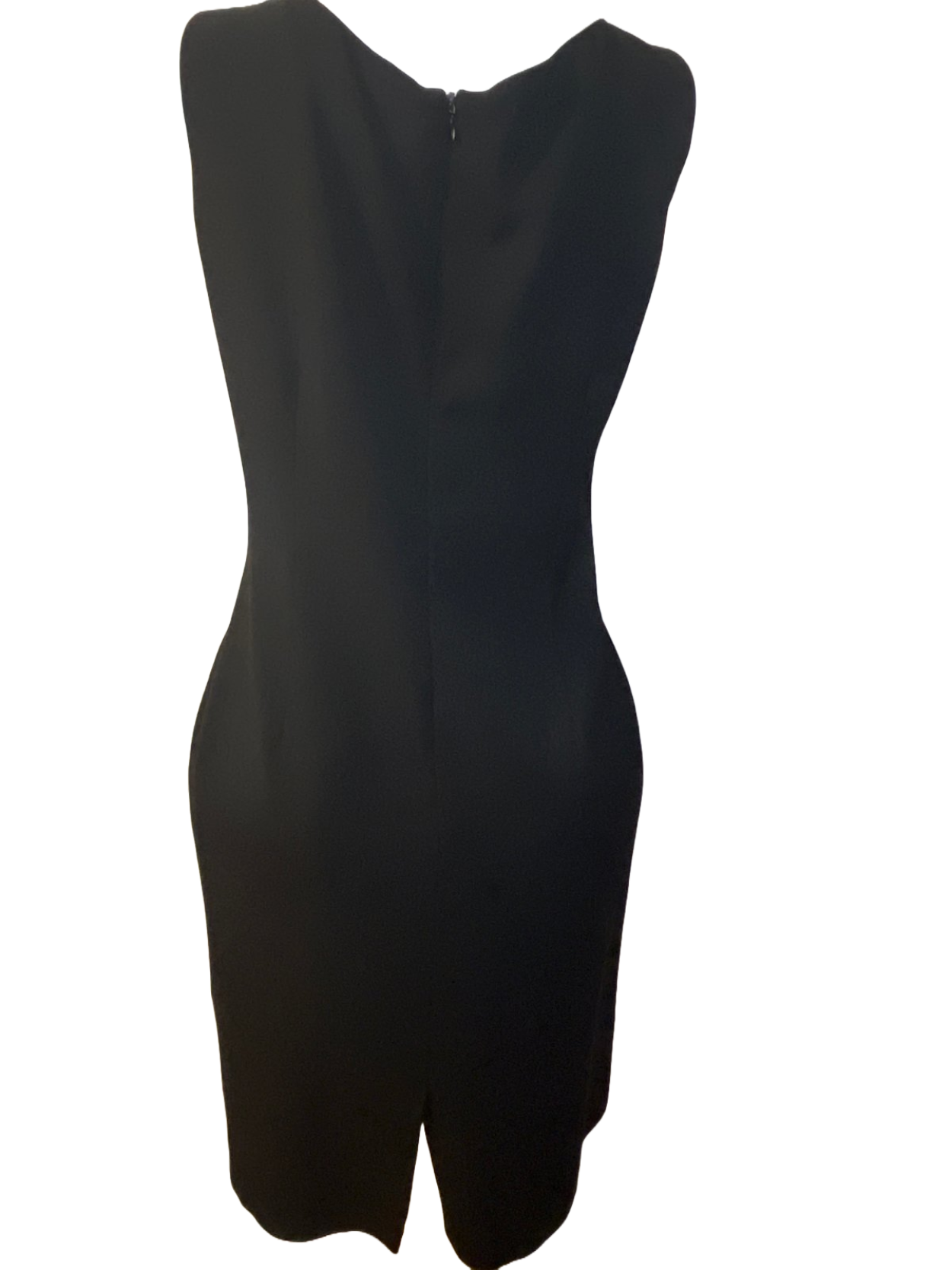 Ann Klein/Black Sleeveless Dress(size 12)