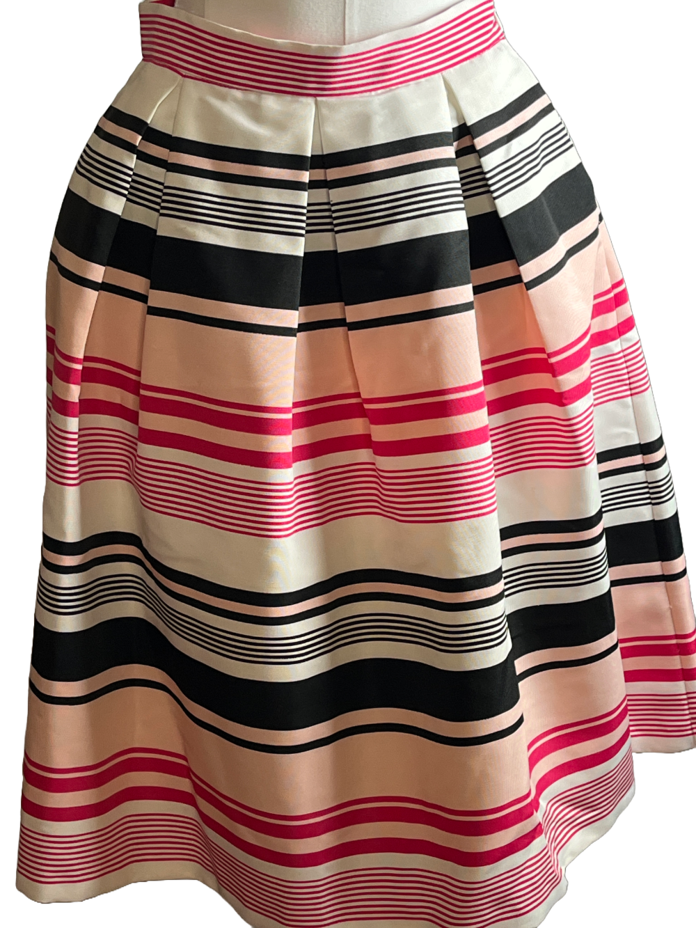 New York & Company -Striped Midi Skirt (size 8)