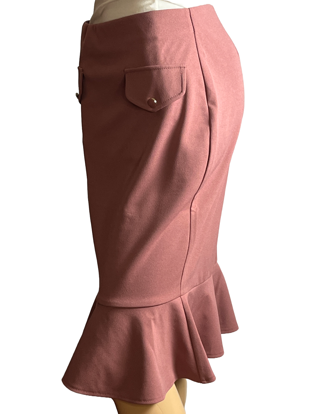 NYCC- Pink Ruffle Hem Skirt (size small)